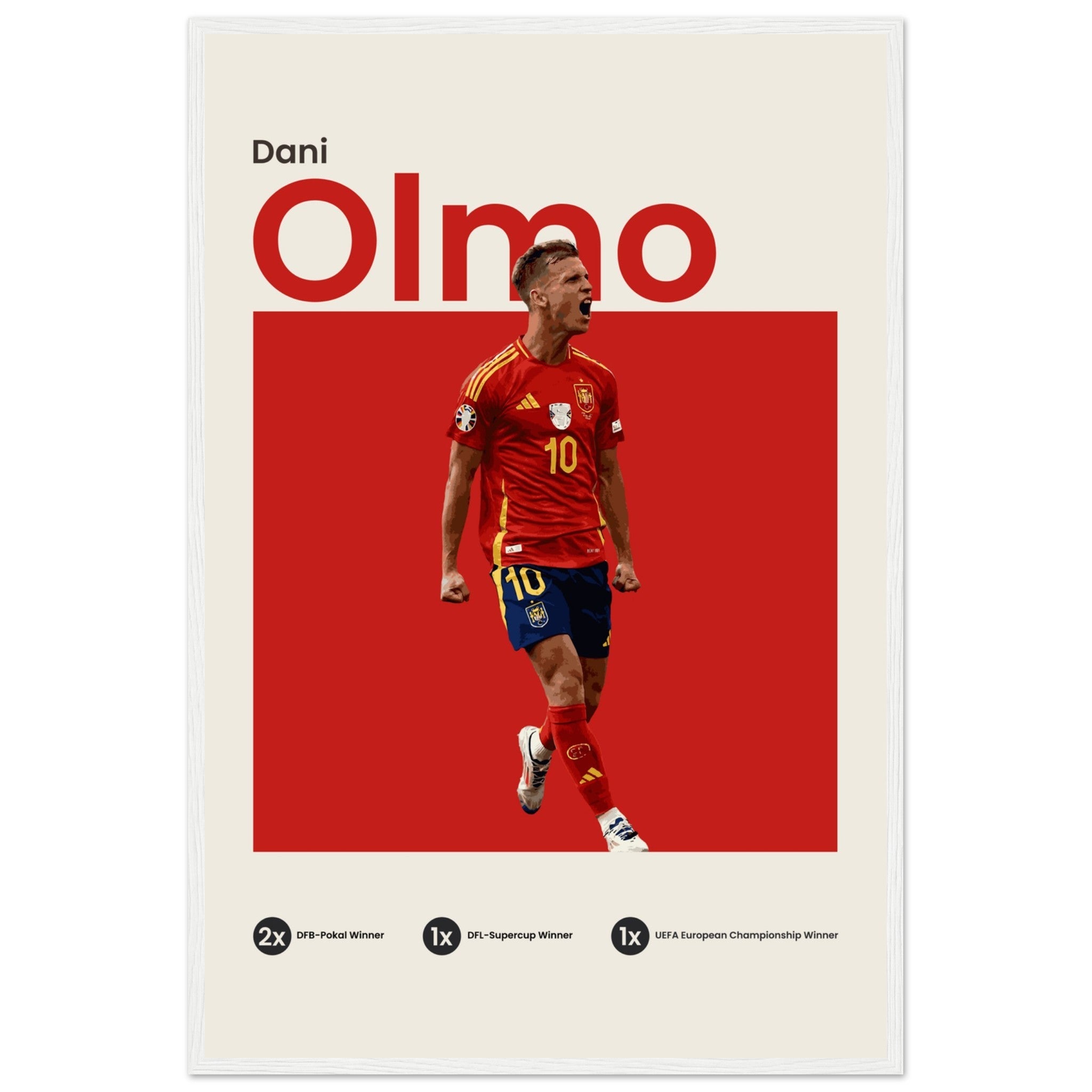 Dani Olmo - Euro 2024 - OverPrints