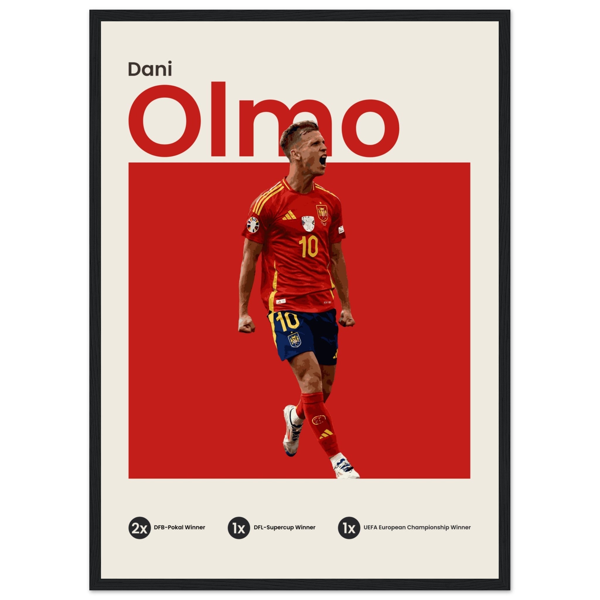 Dani Olmo - Euro 2024 - OverPrints