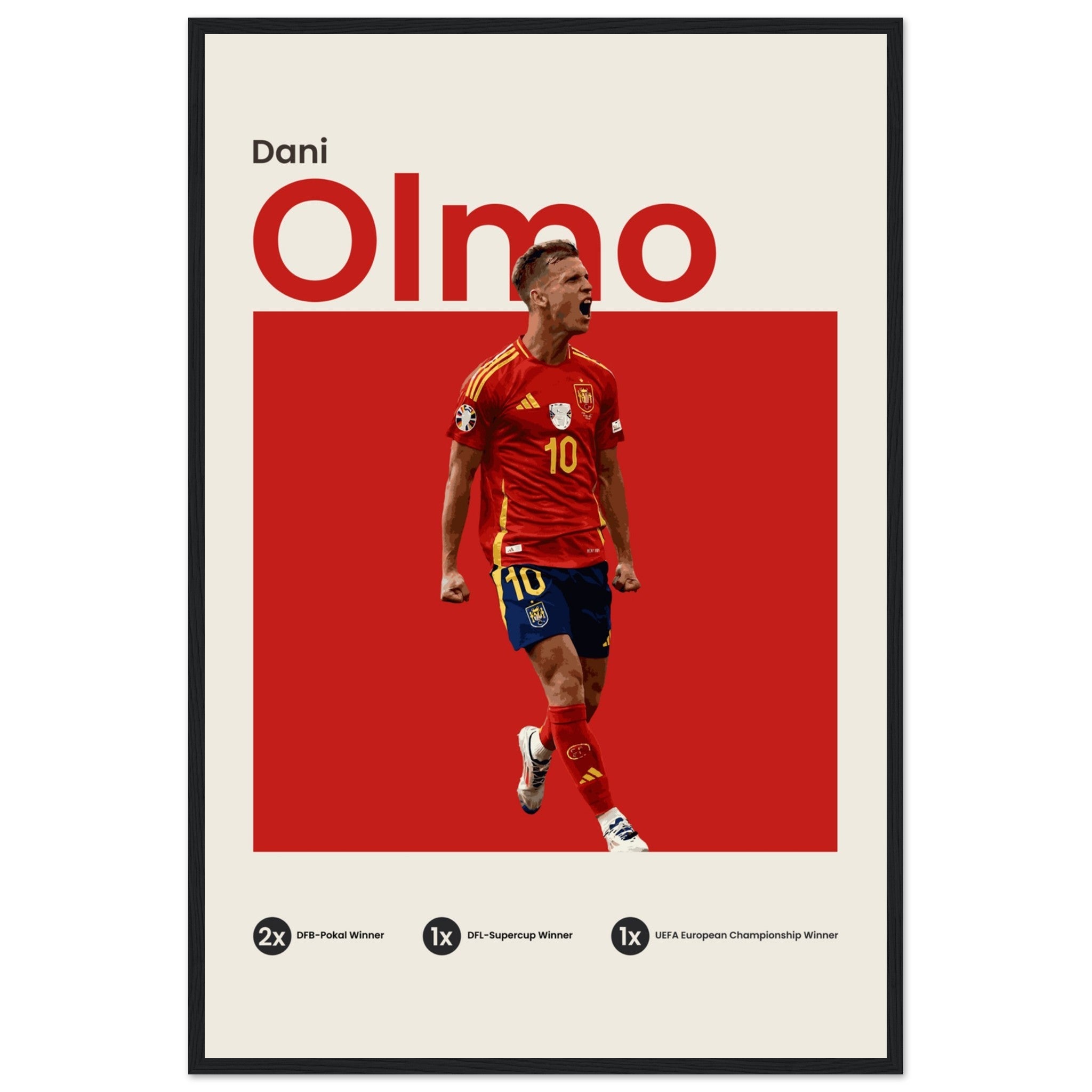 Dani Olmo - Euro 2024 - OverPrints