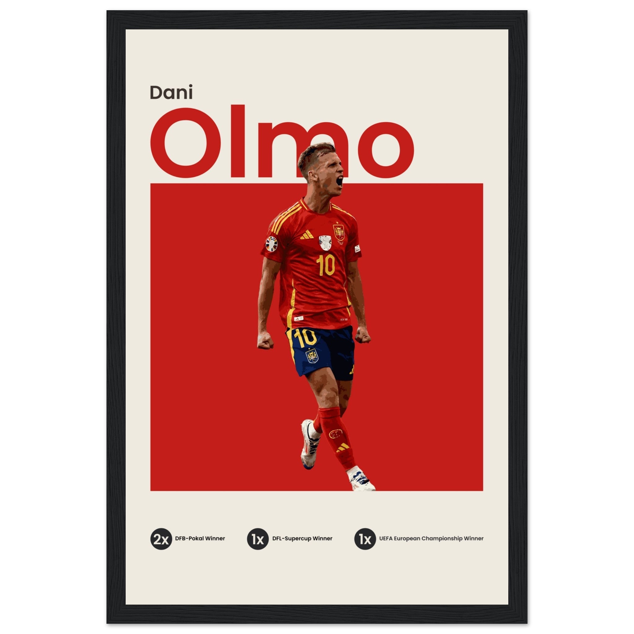 Dani Olmo - Euro 2024 - OverPrints