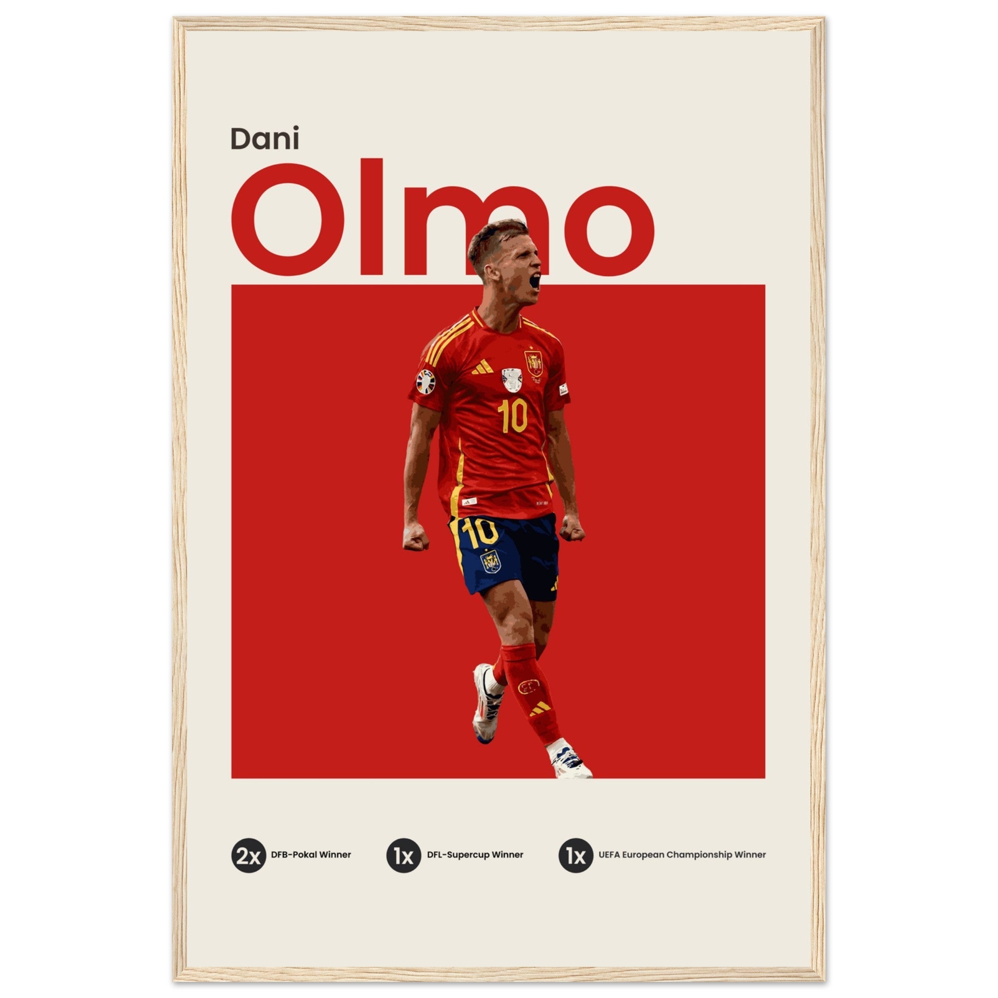 Dani Olmo - Euro 2024 - OverPrints