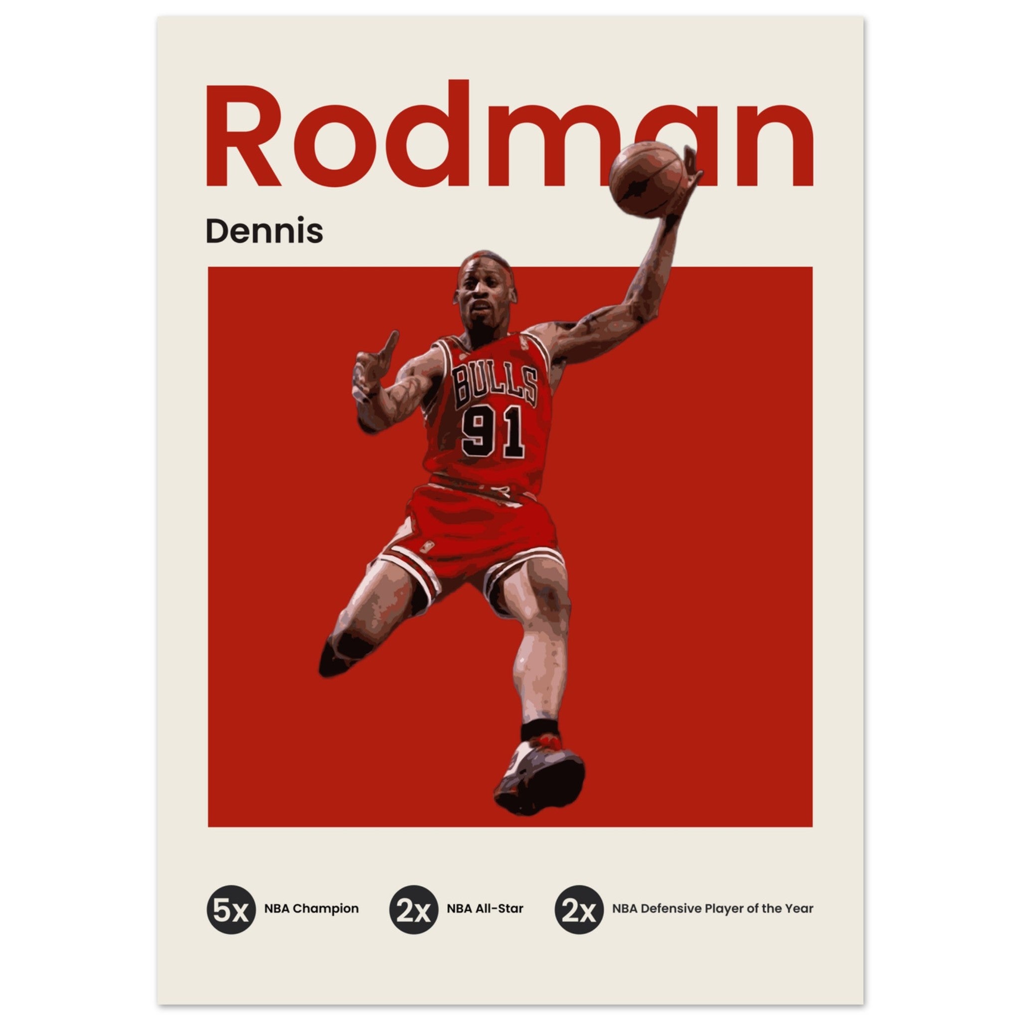 Dennis Rodman - OverPrints