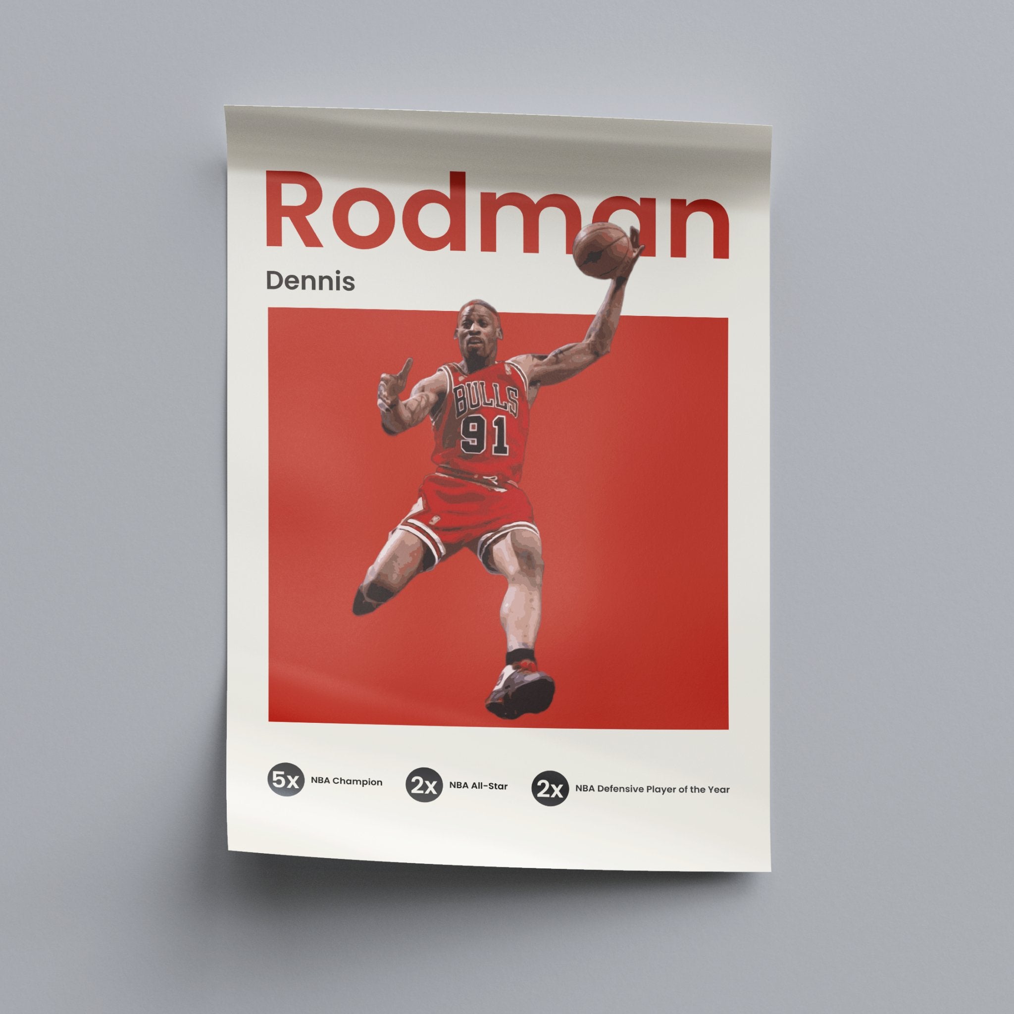 Dennis Rodman - OverPrints