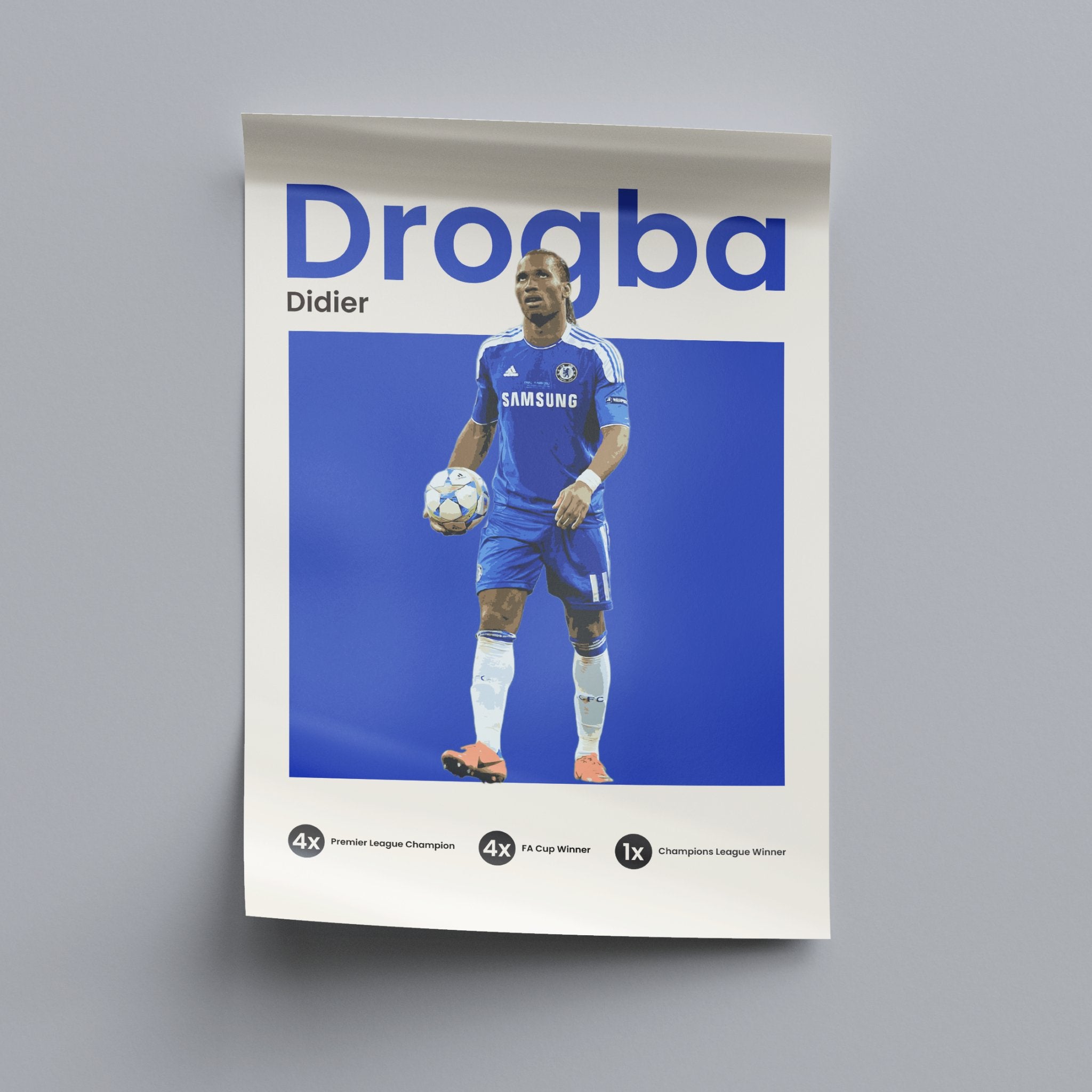 Didier Drogba - Chelsea - OverPrints