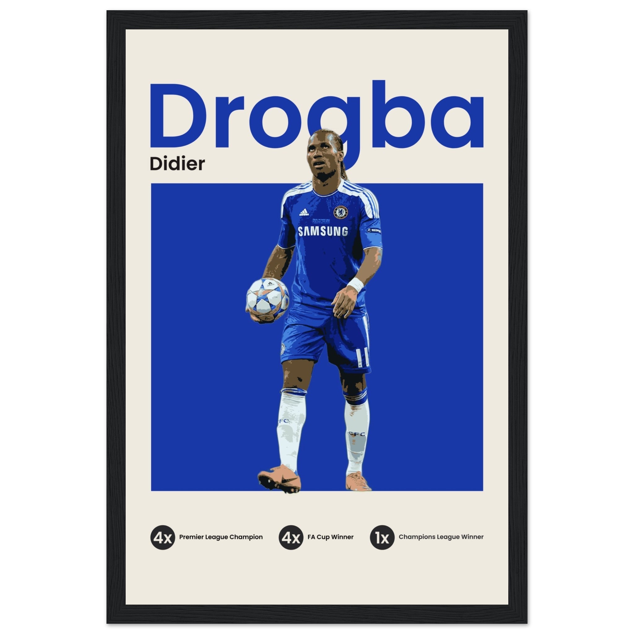 Didier Drogba - Chelsea - OverPrints