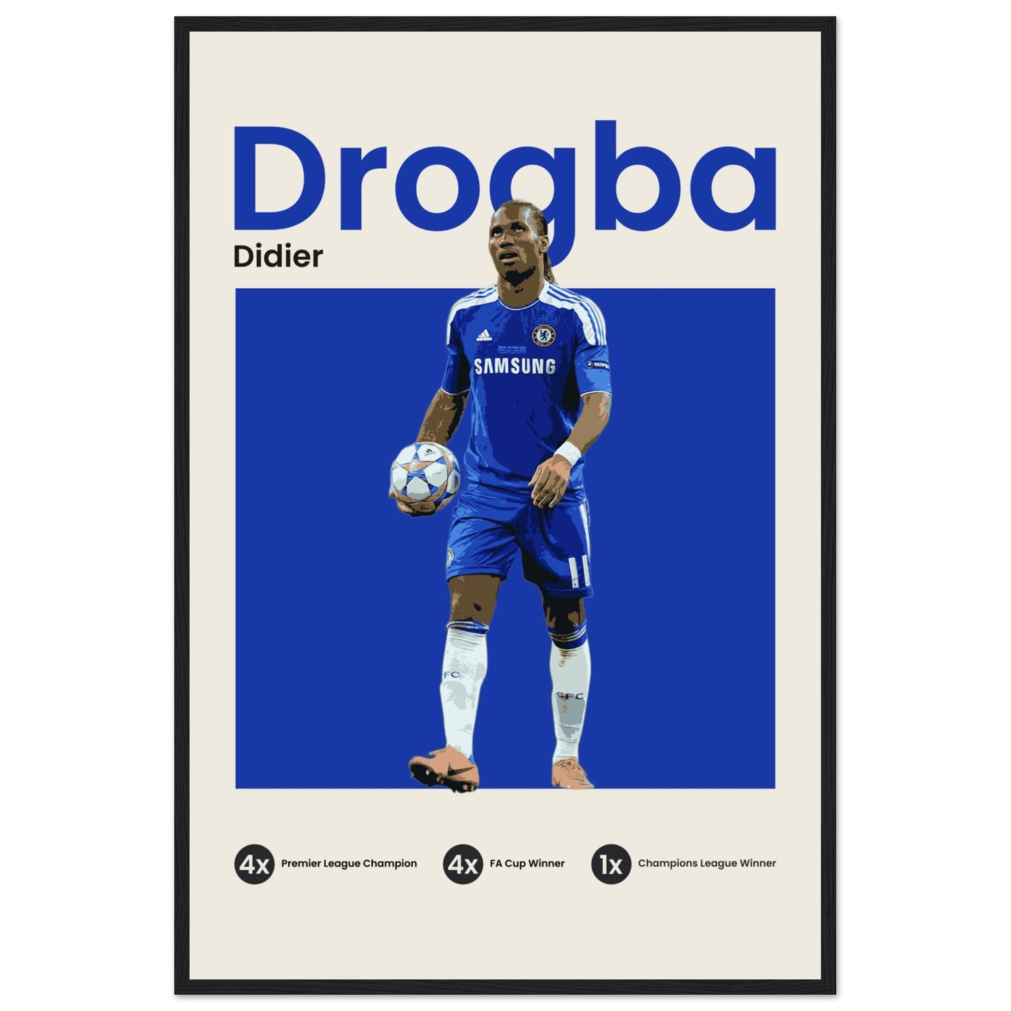 Didier Drogba - Chelsea - OverPrints