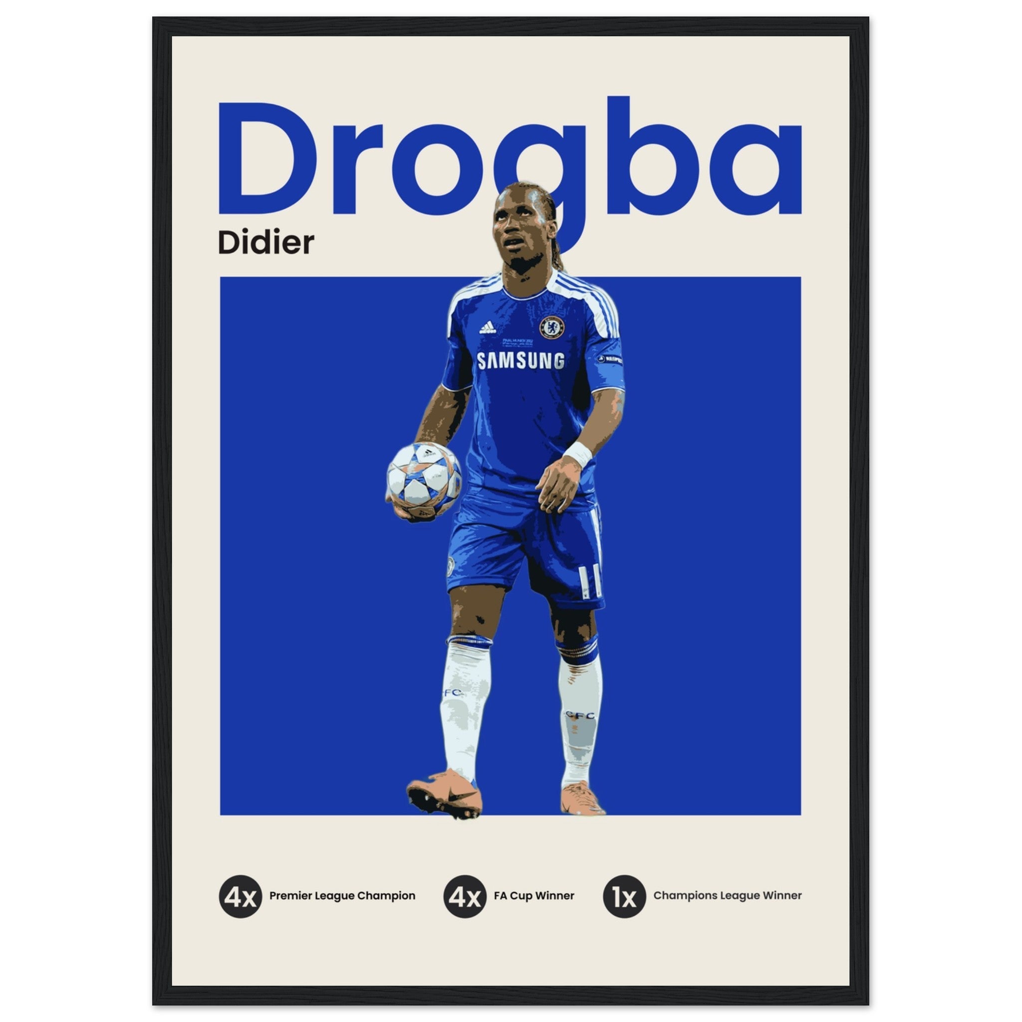 Didier Drogba - Chelsea - OverPrints