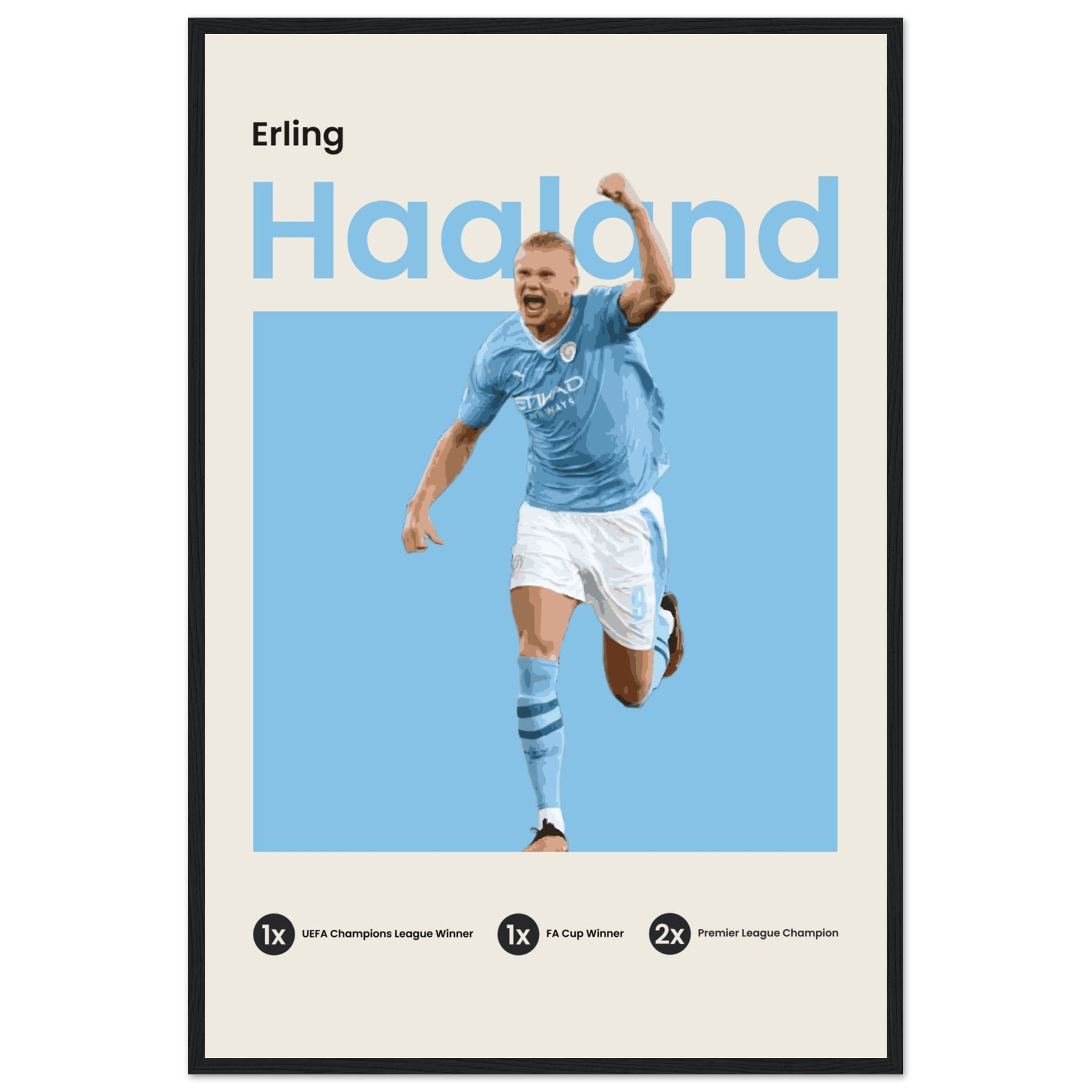 Erling Haaland - Man City - OverPrints