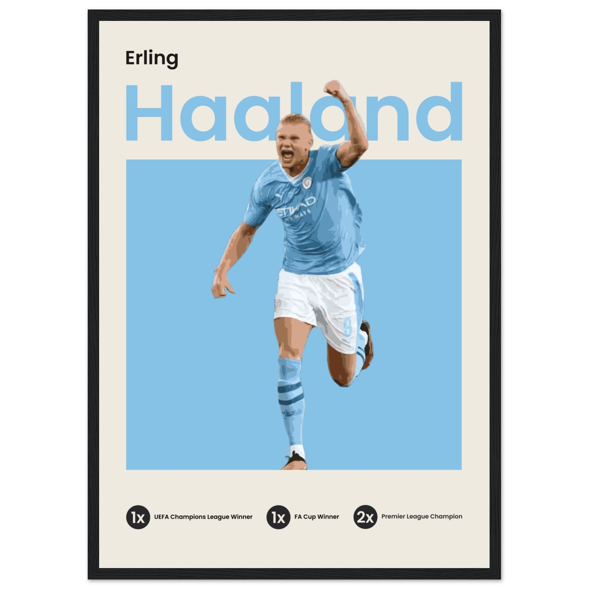 Erling Haaland - Man City - OverPrints