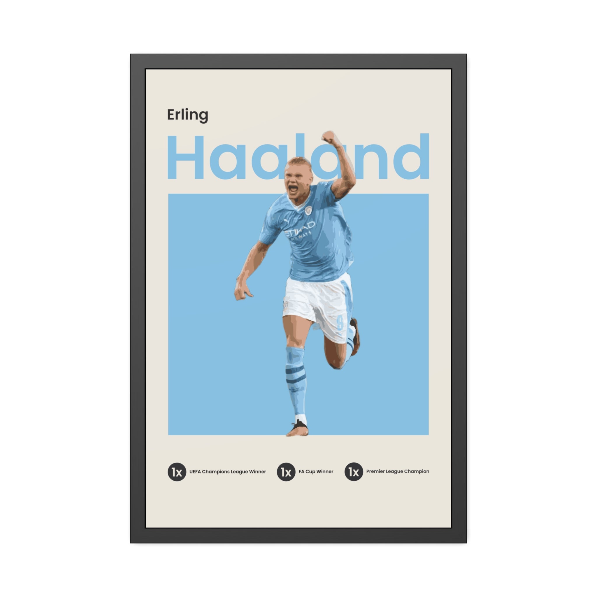 Erling Haaland - Man City - OverPrints