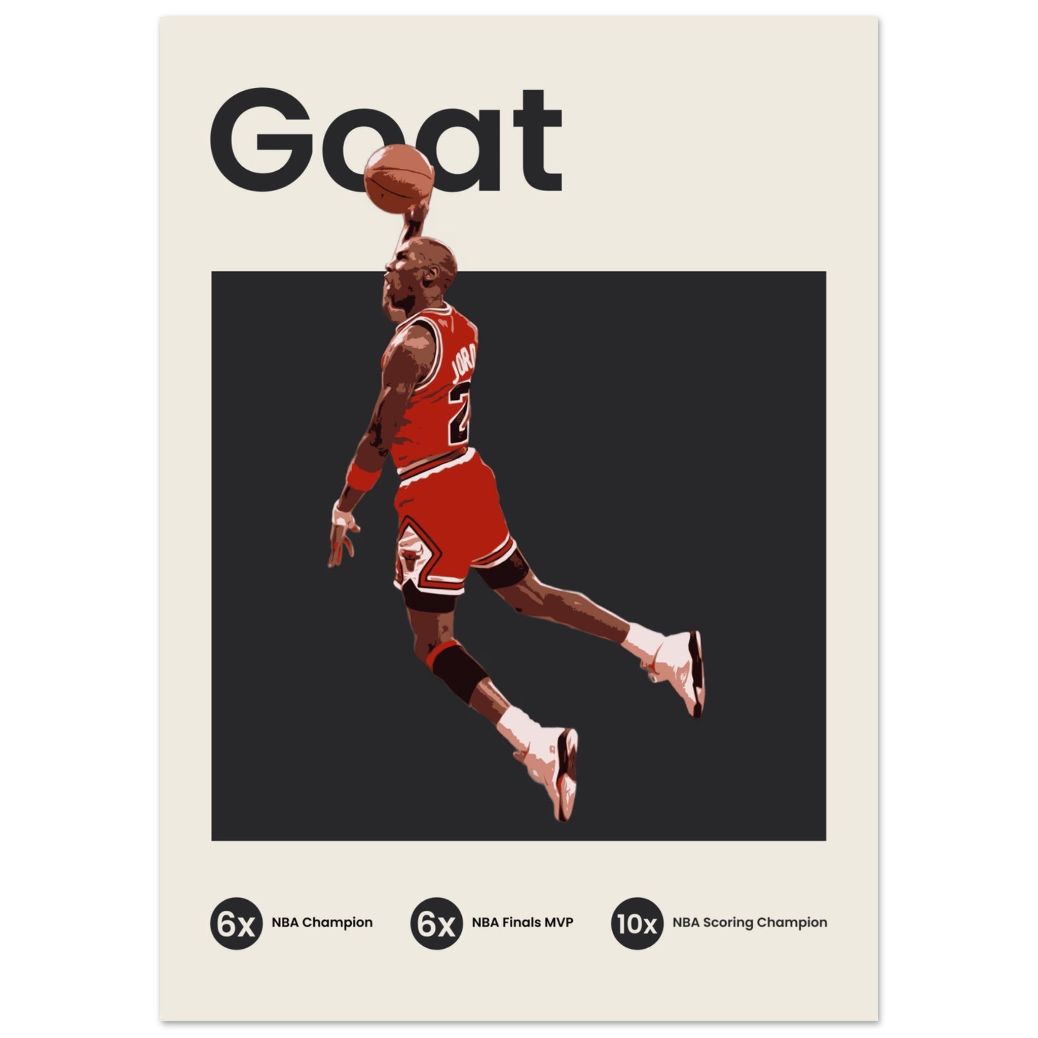 Goat - Michael Jordan - LEGENDS Edition - OverPrints