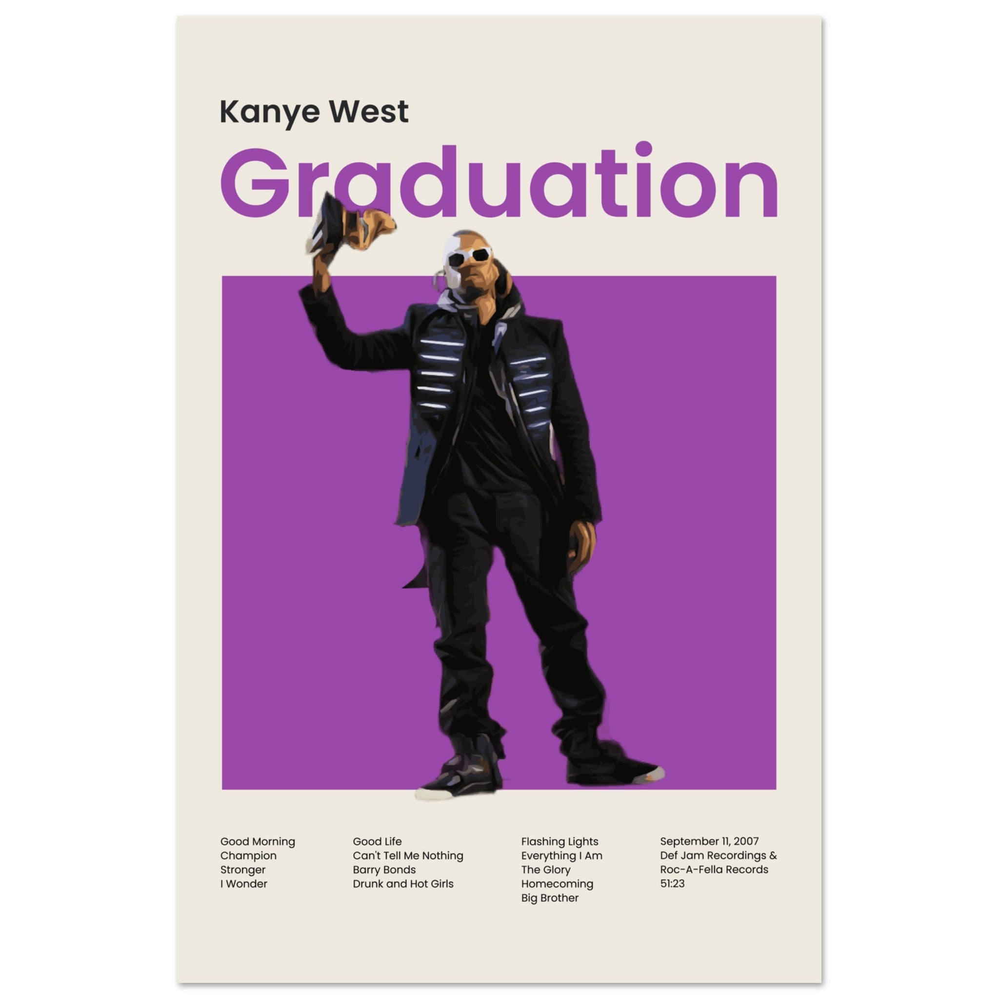 Graduation - Kanye West - OverPrints