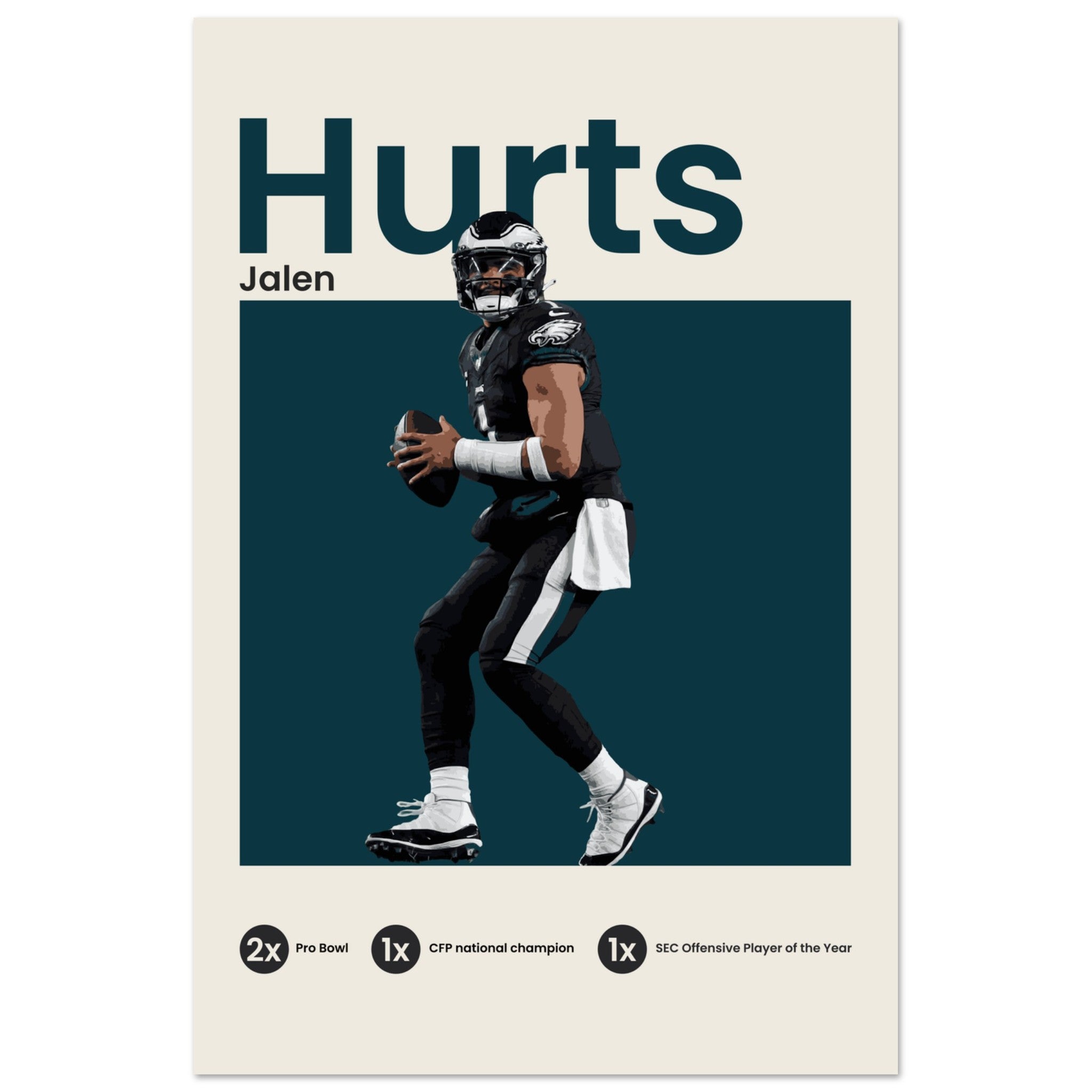 Jalen Hurts - OverPrints