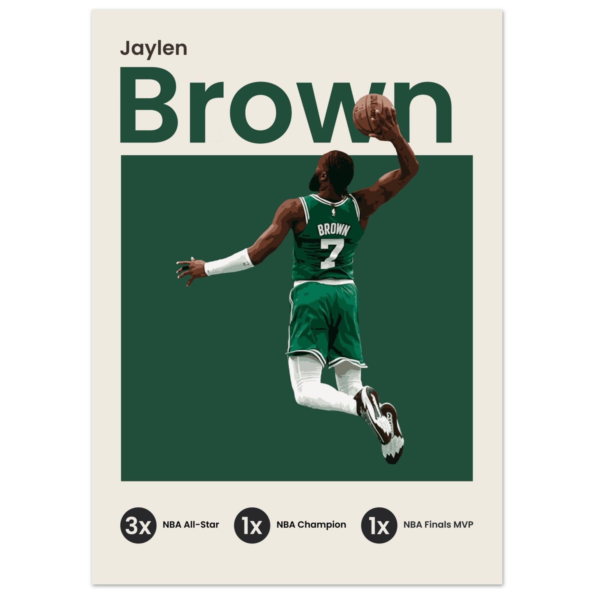 Jaylen Brown - OverPrints