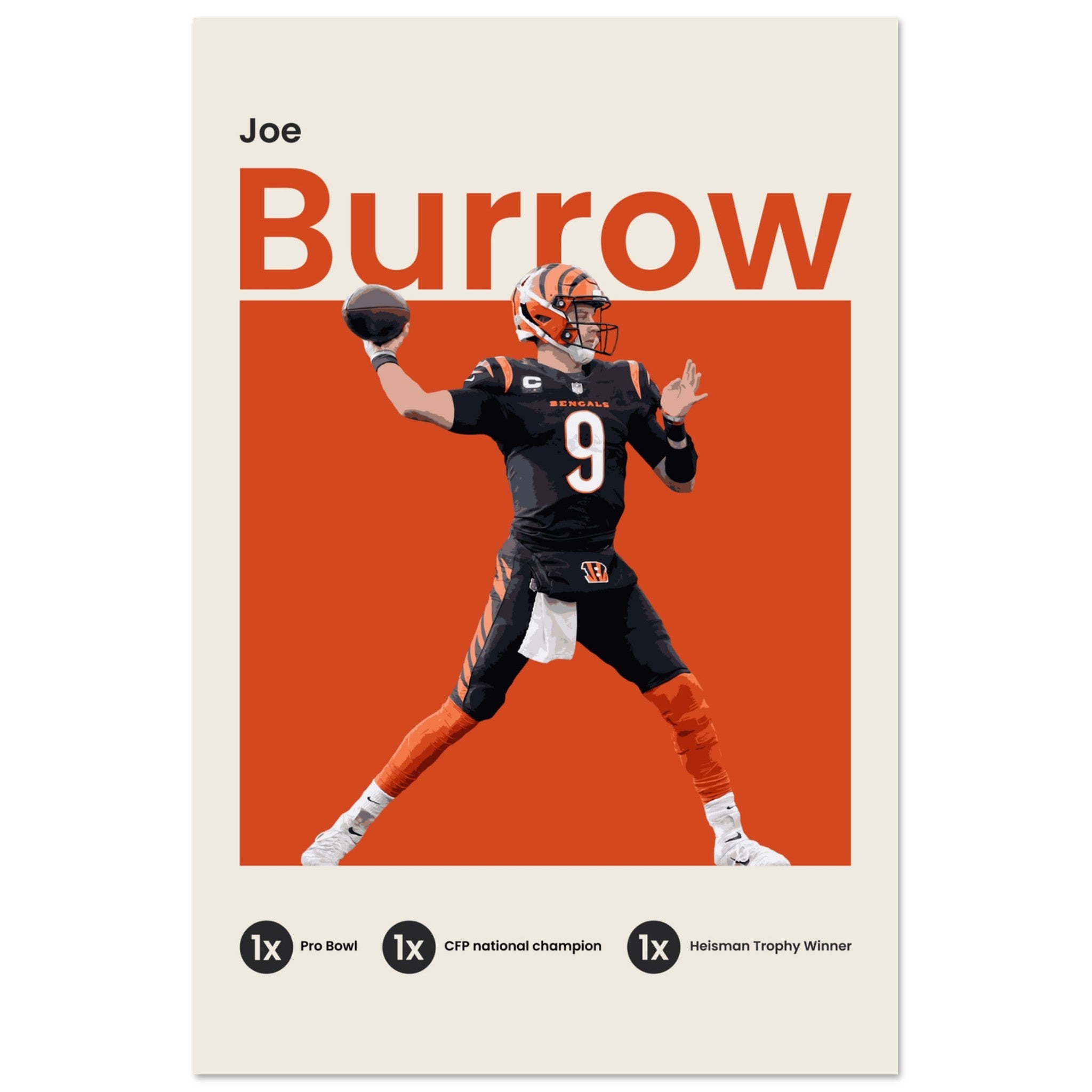 Joe Burrow - OverPrints