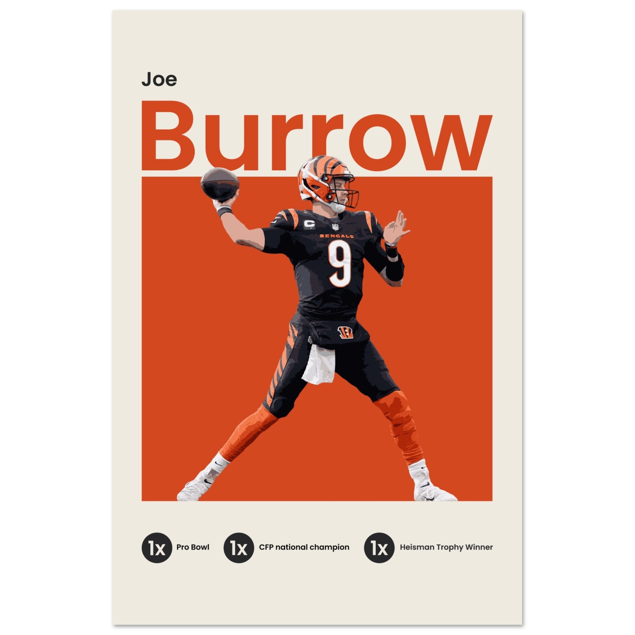 Joe Burrow - OverPrints