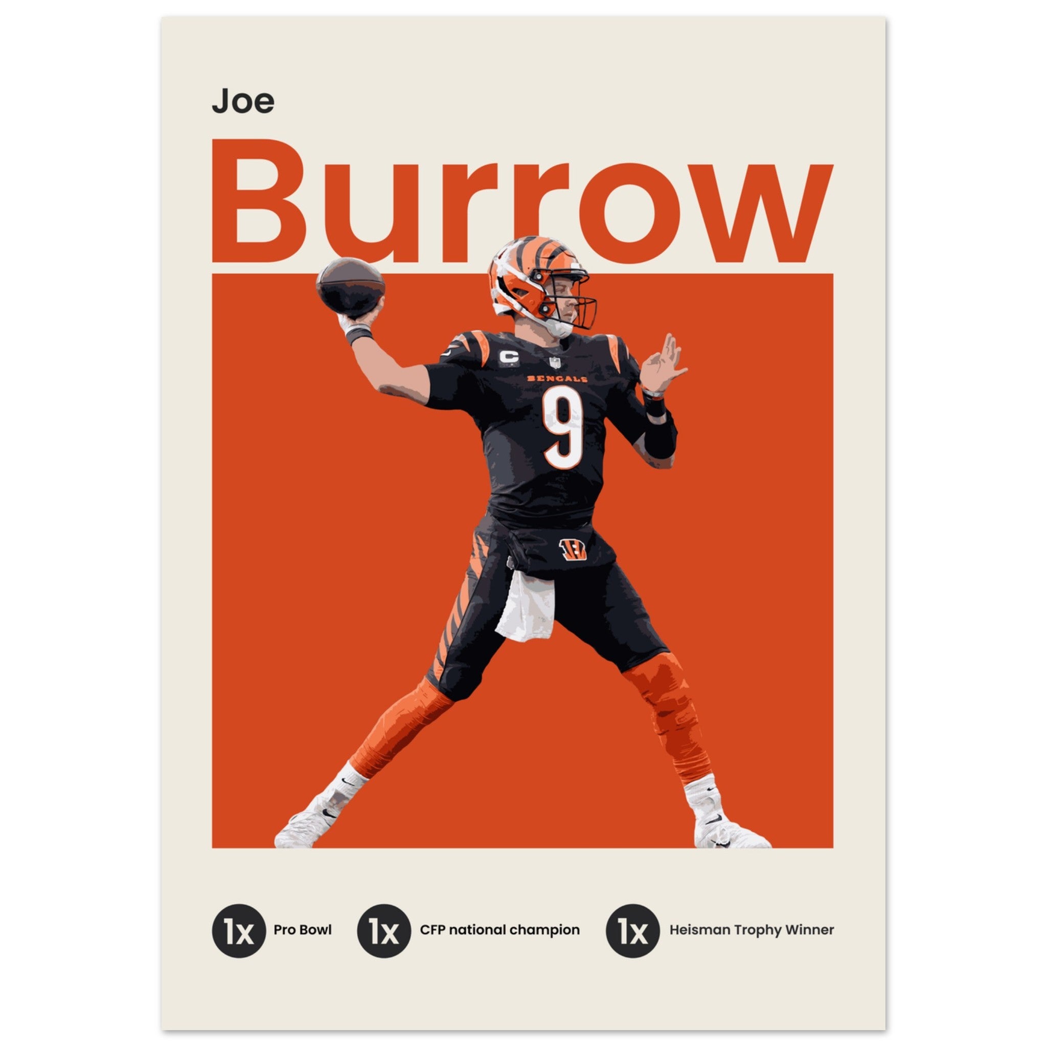 Joe Burrow - OverPrints