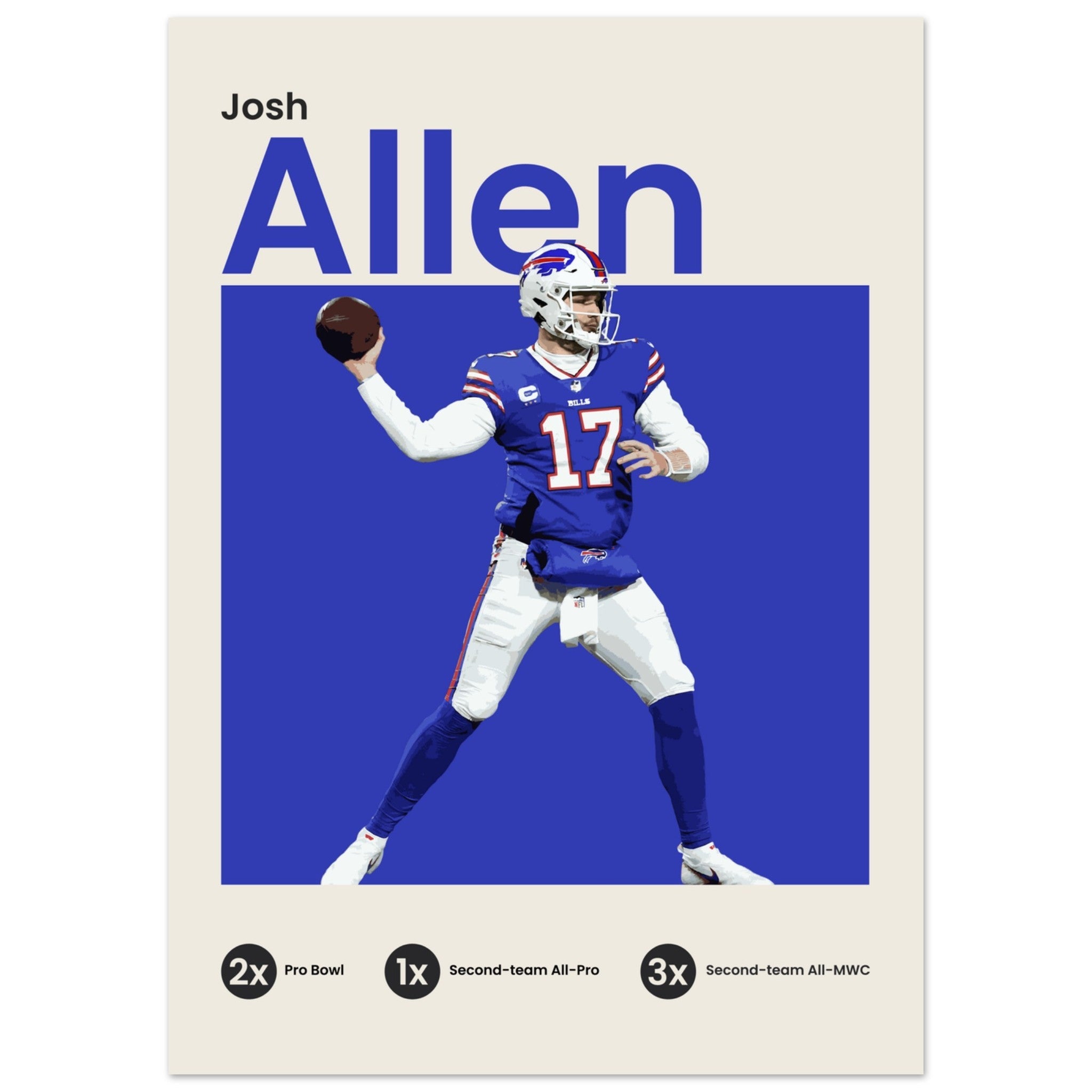 Josh Allen - OverPrints