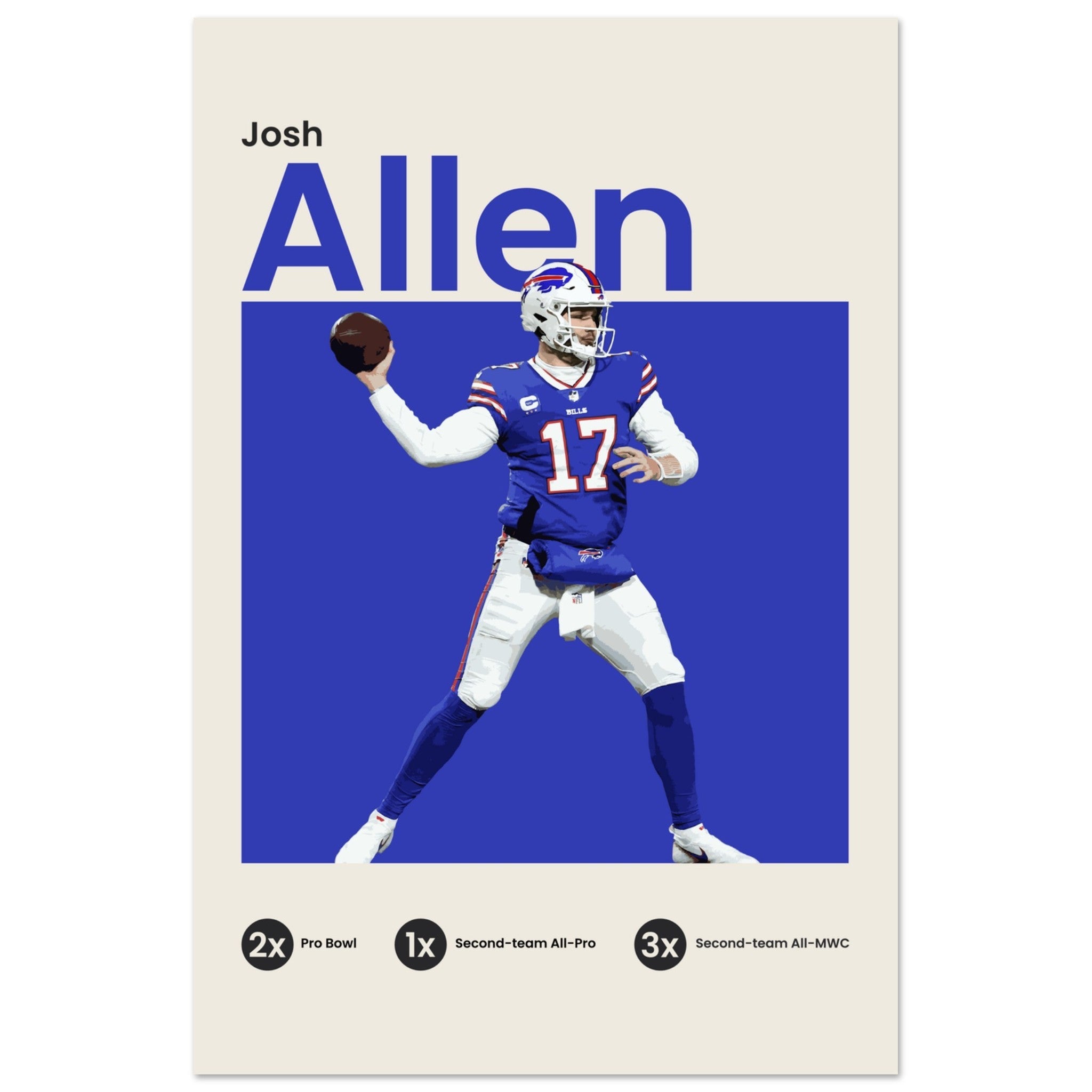 Josh Allen - OverPrints