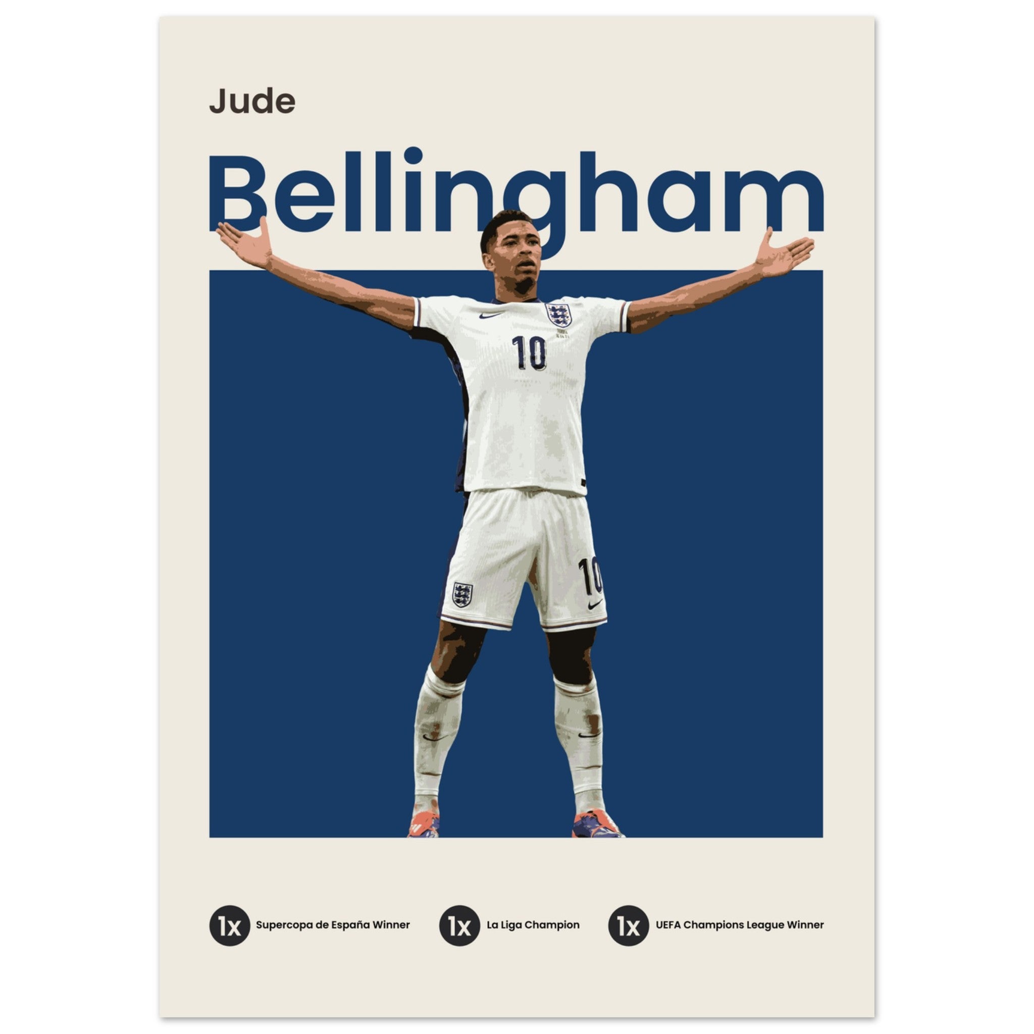 Jude Bellingham - Euro 2024 - OverPrints