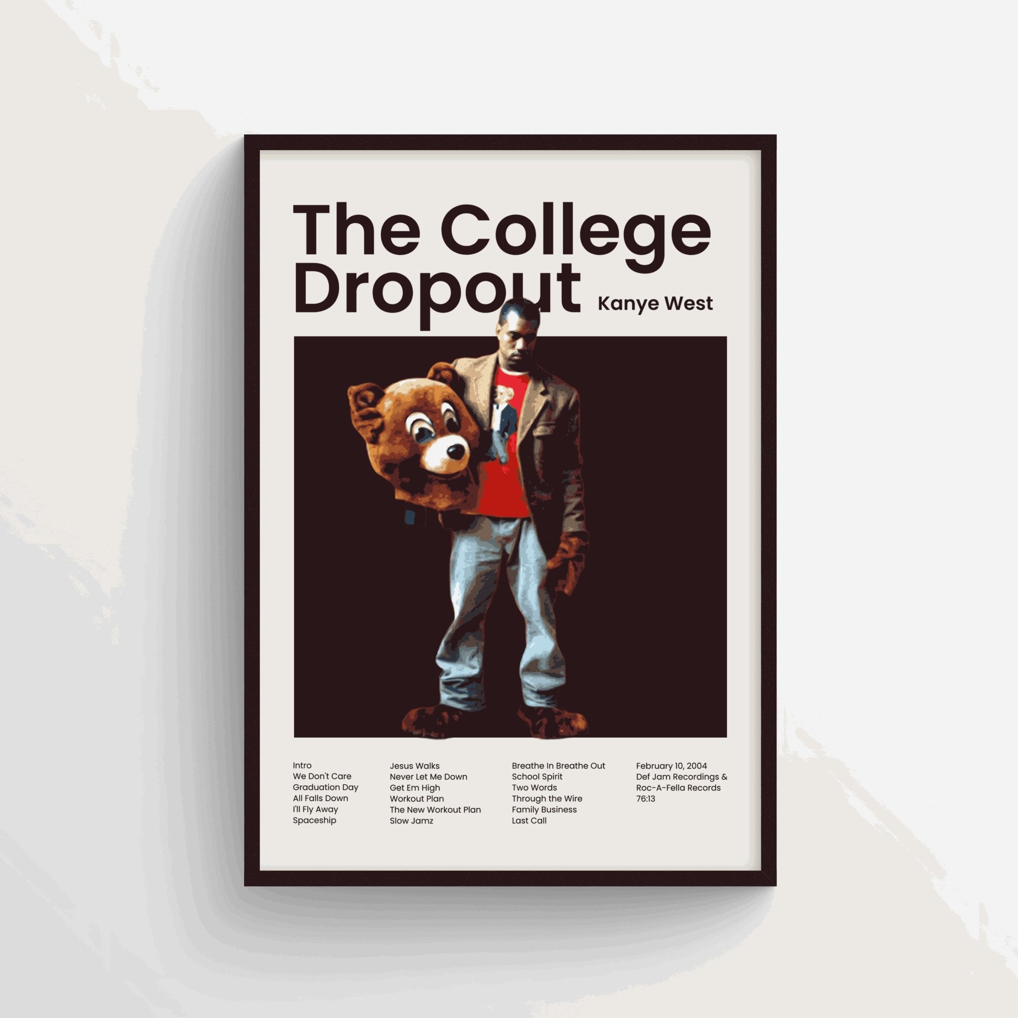 Kanye West - The College Dropout - OverPrints