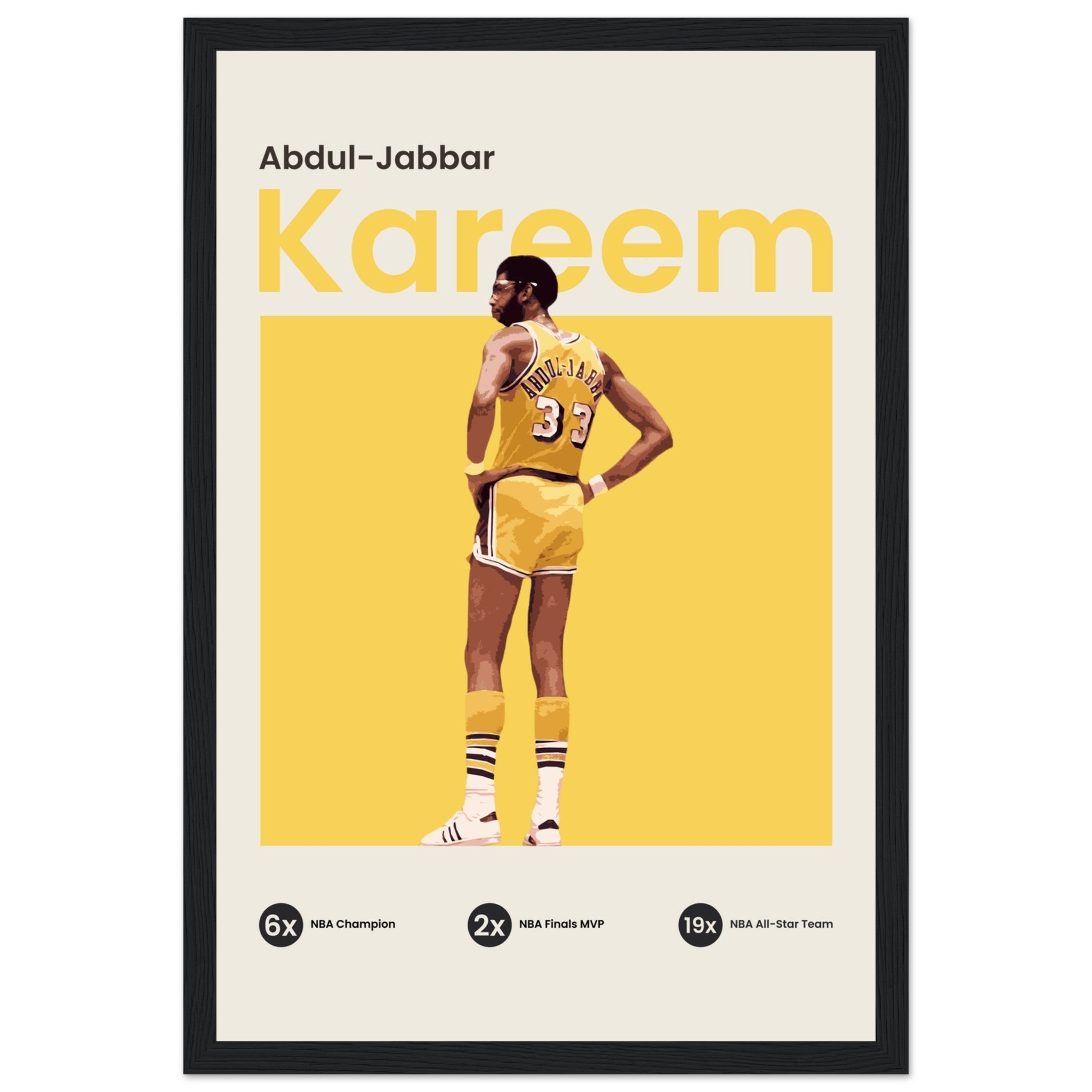 Kareem Abdul - Jabbar - OverPrints