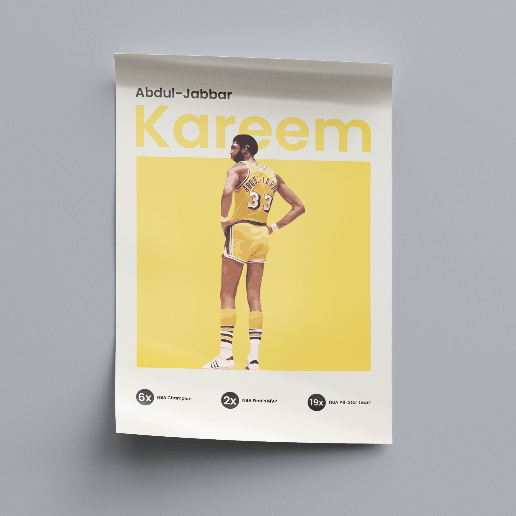 Kareem Abdul - Jabbar - OverPrints