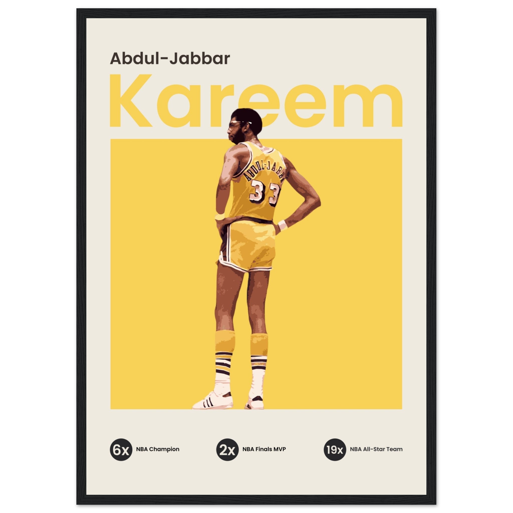 Kareem Abdul - Jabbar - OverPrints