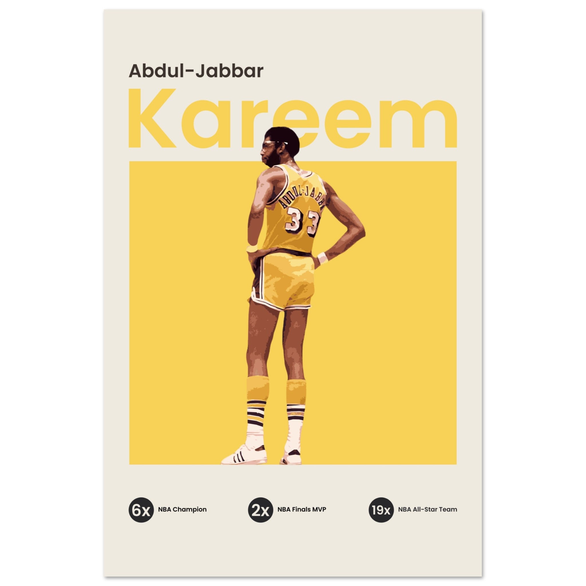 Kareem Abdul - Jabbar - OverPrints