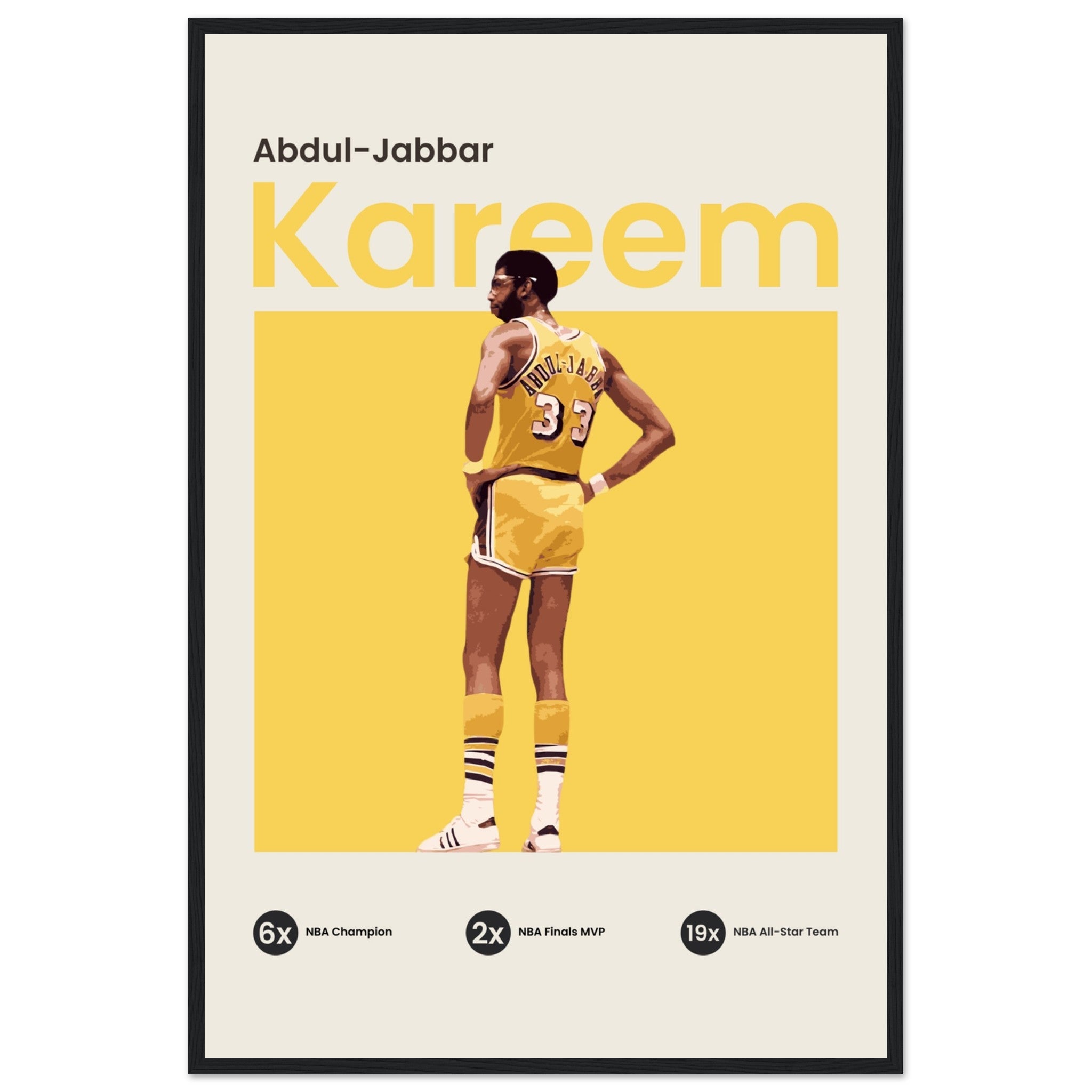 Kareem Abdul - Jabbar - OverPrints