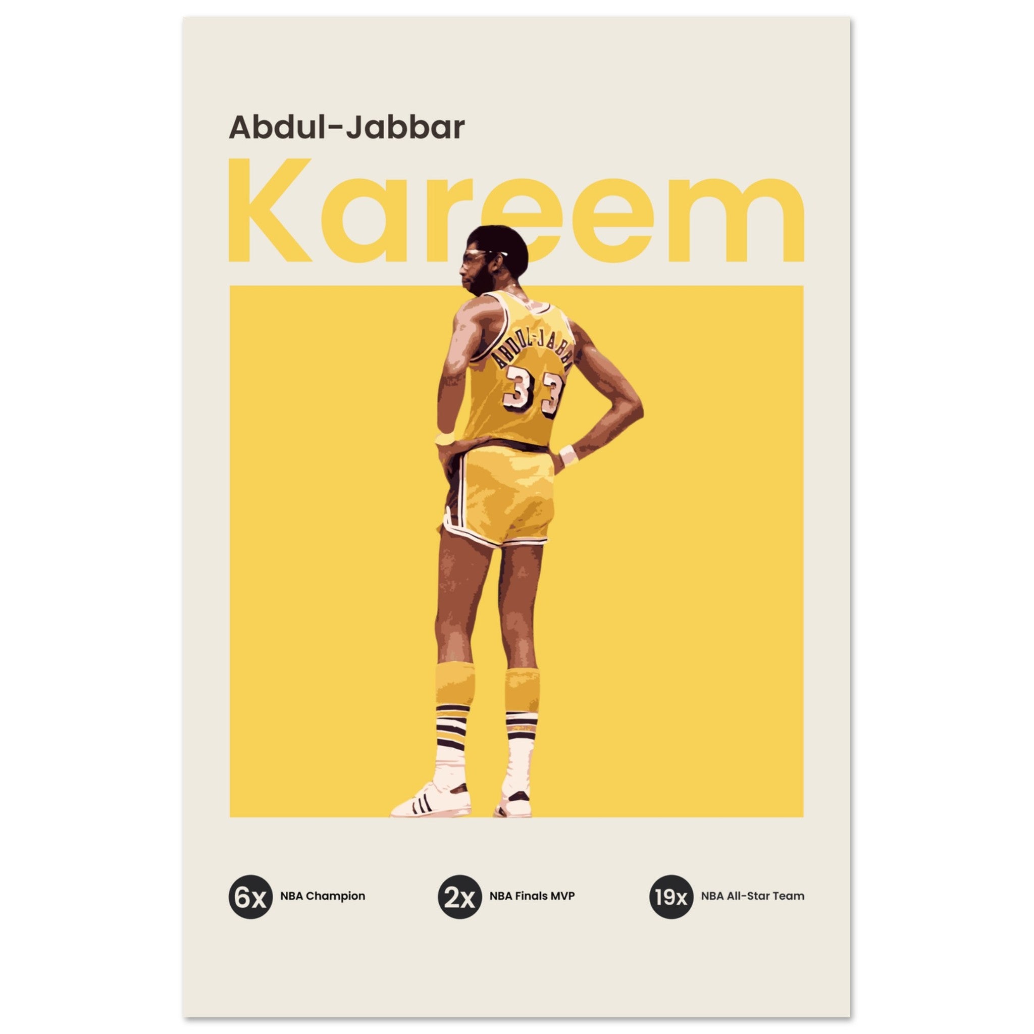 Kareem Abdul - Jabbar - OverPrints