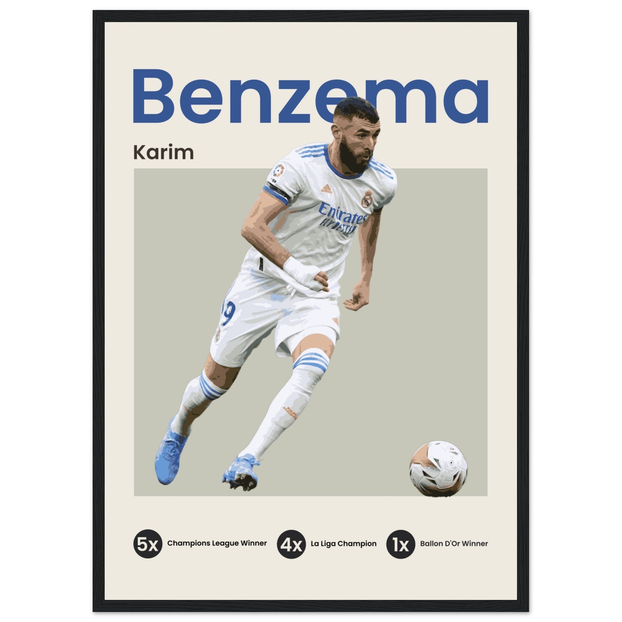 Karim Benzema - OverPrints