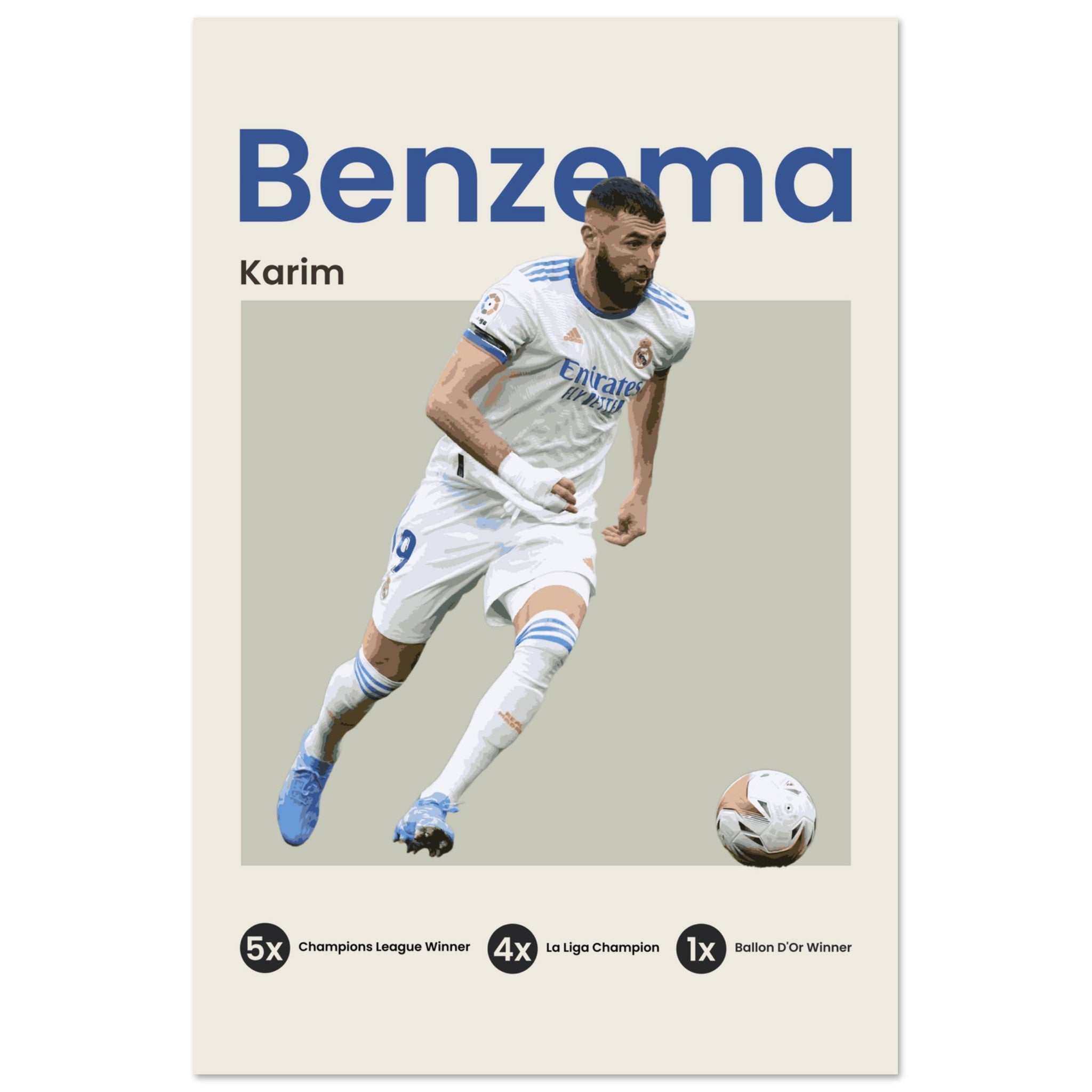 Karim Benzema - OverPrints