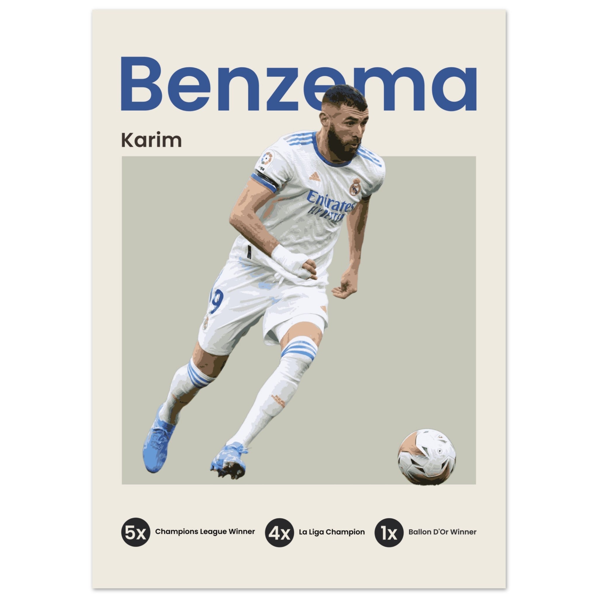 Karim Benzema - OverPrints