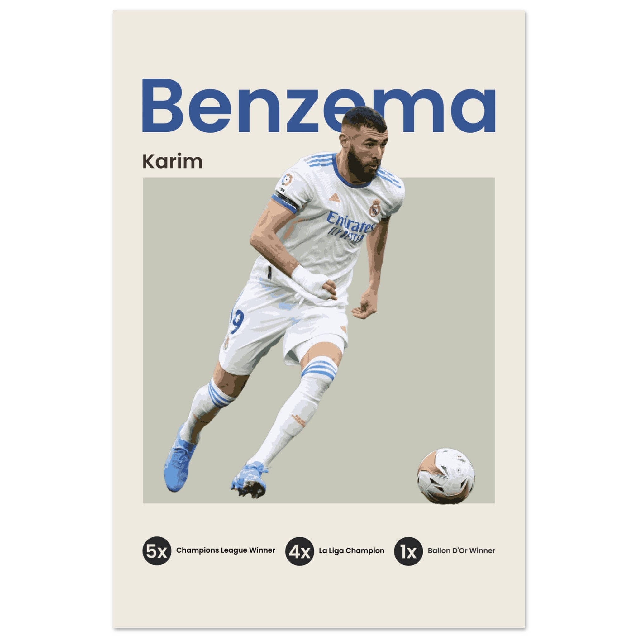 Karim Benzema - OverPrints