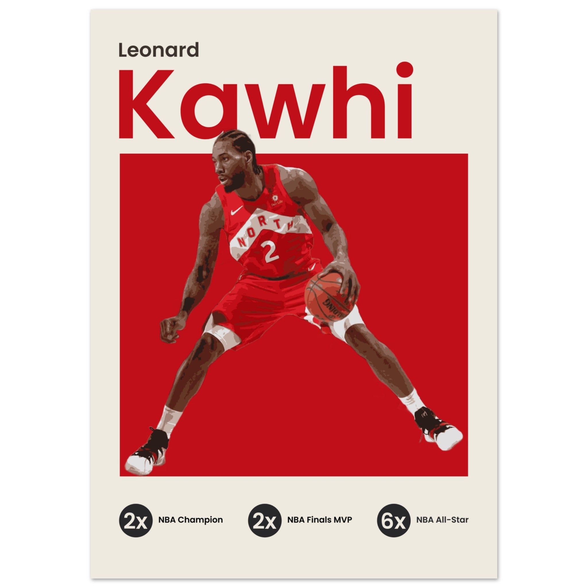 Kawhi Leonard Poster Basketball Poster OverPrints