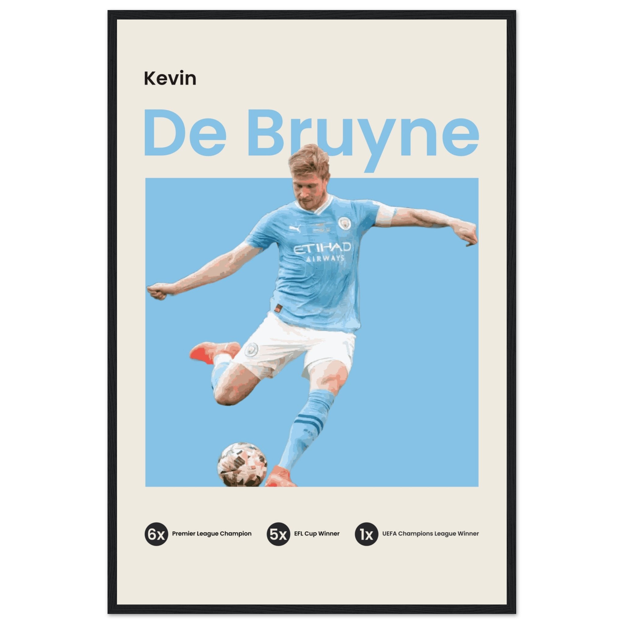 Kevin De Bruyne - Man City - OverPrints