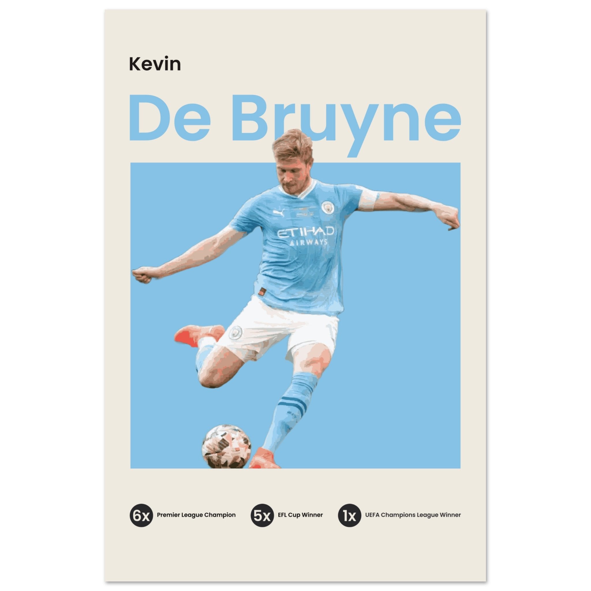 Kevin De Bruyne - Man City - OverPrints