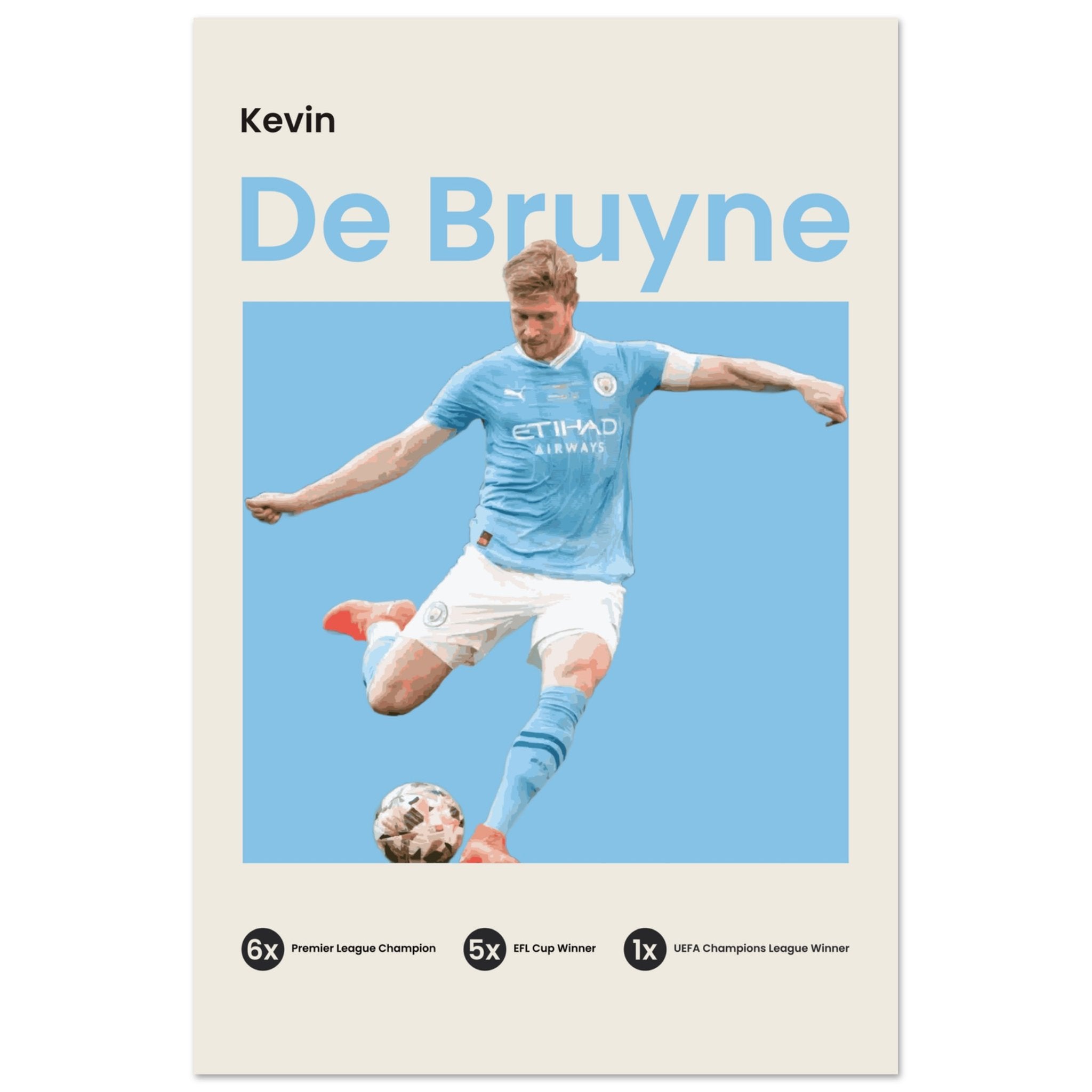 Kevin De Bruyne - Man City - OverPrints