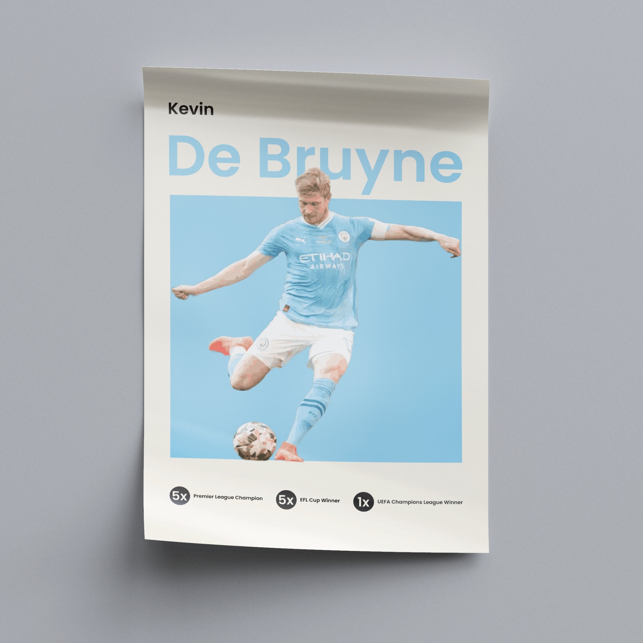 Kevin De Bruyne - Man City - OverPrints