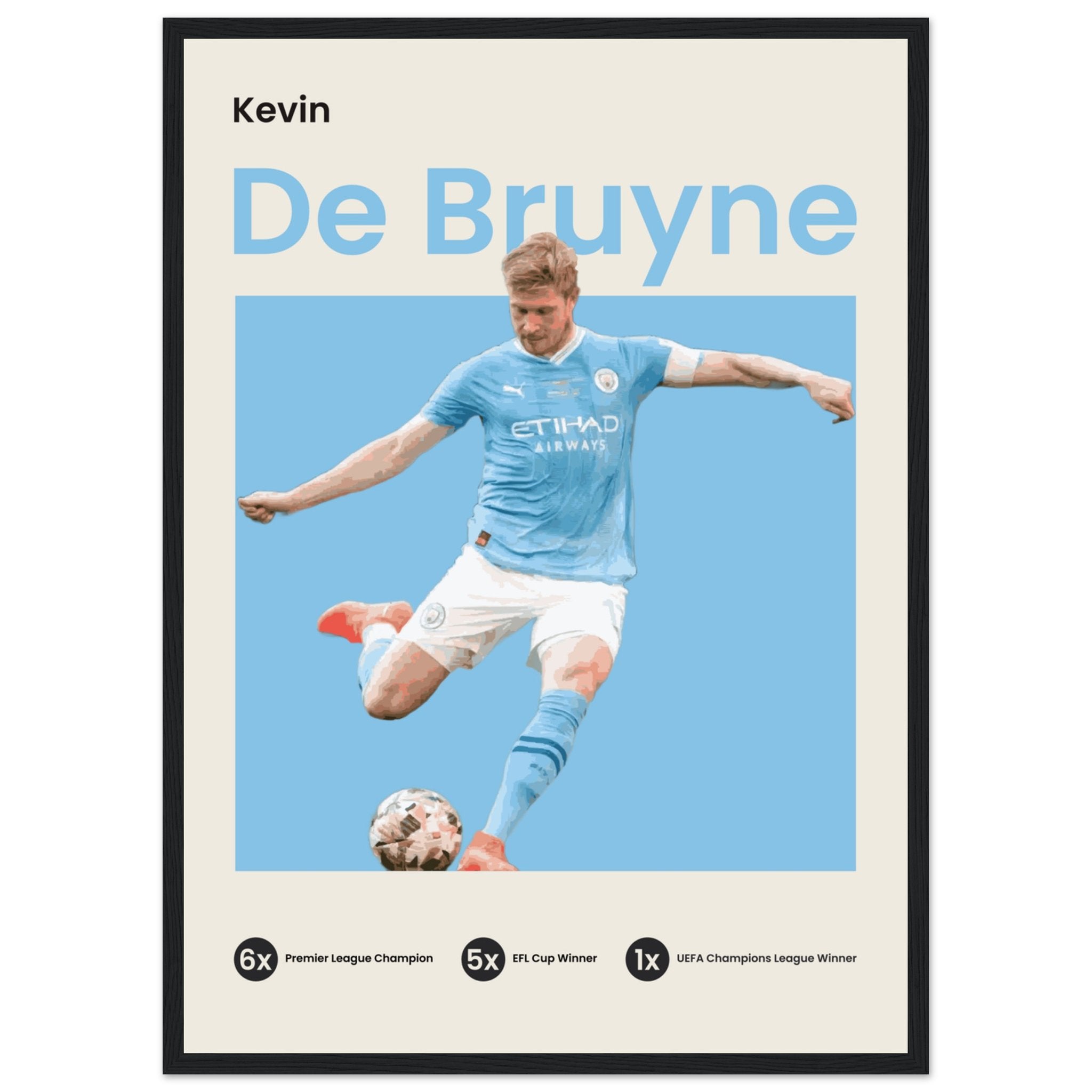 Kevin De Bruyne - Man City - OverPrints