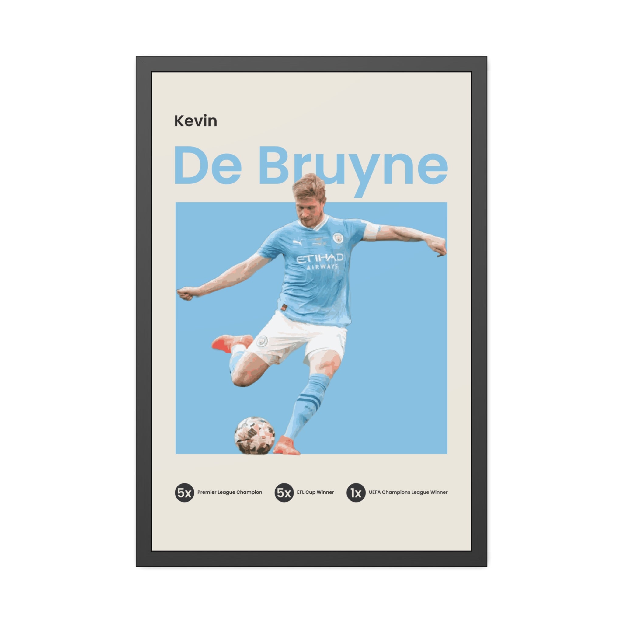 Kevin De Bruyne - Man City - OverPrints