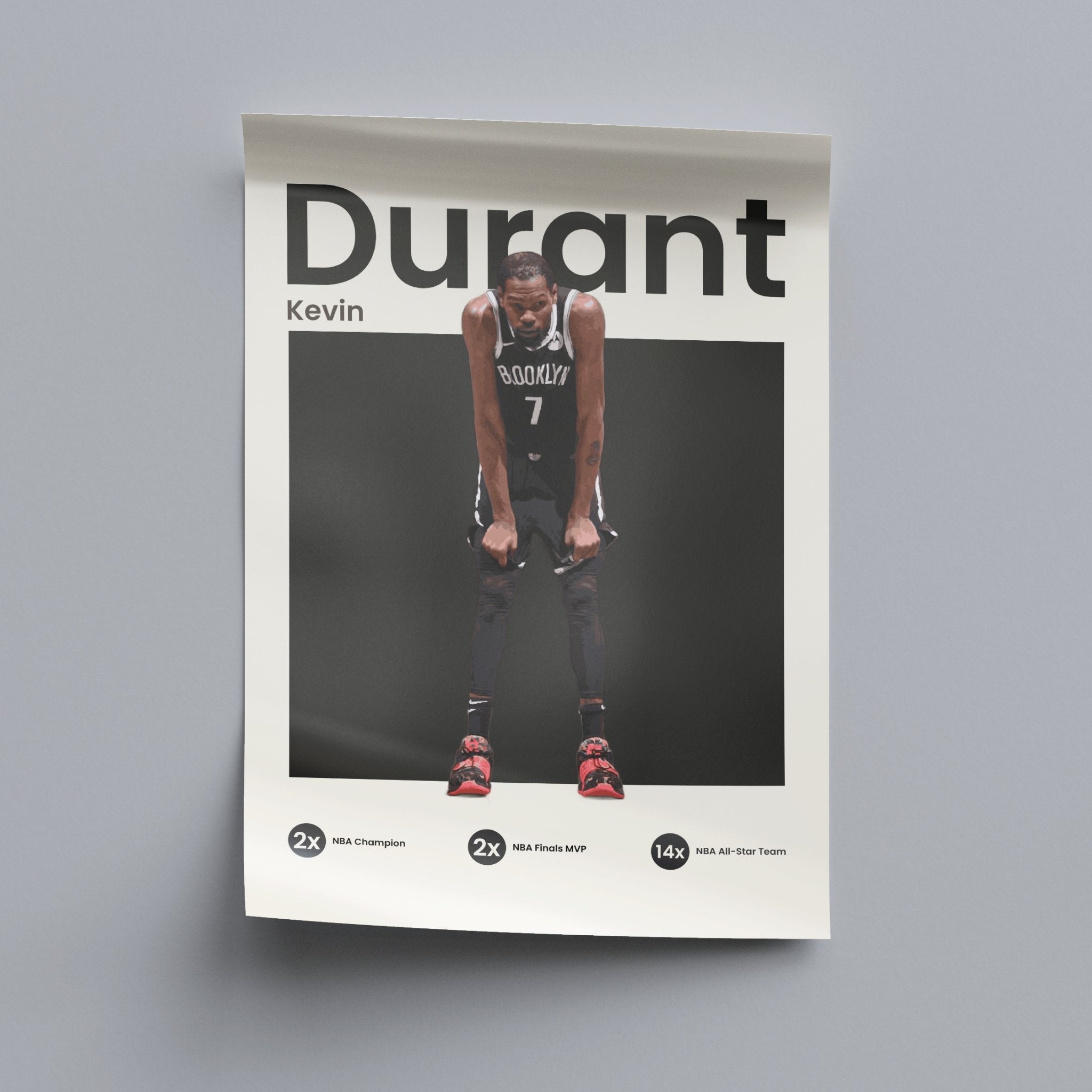 Kevin Durant - Nets - OverPrints