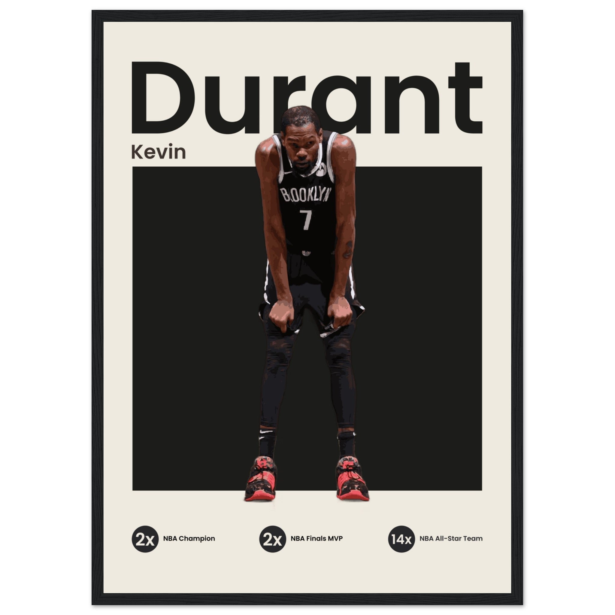 Kevin Durant - Nets - OverPrints