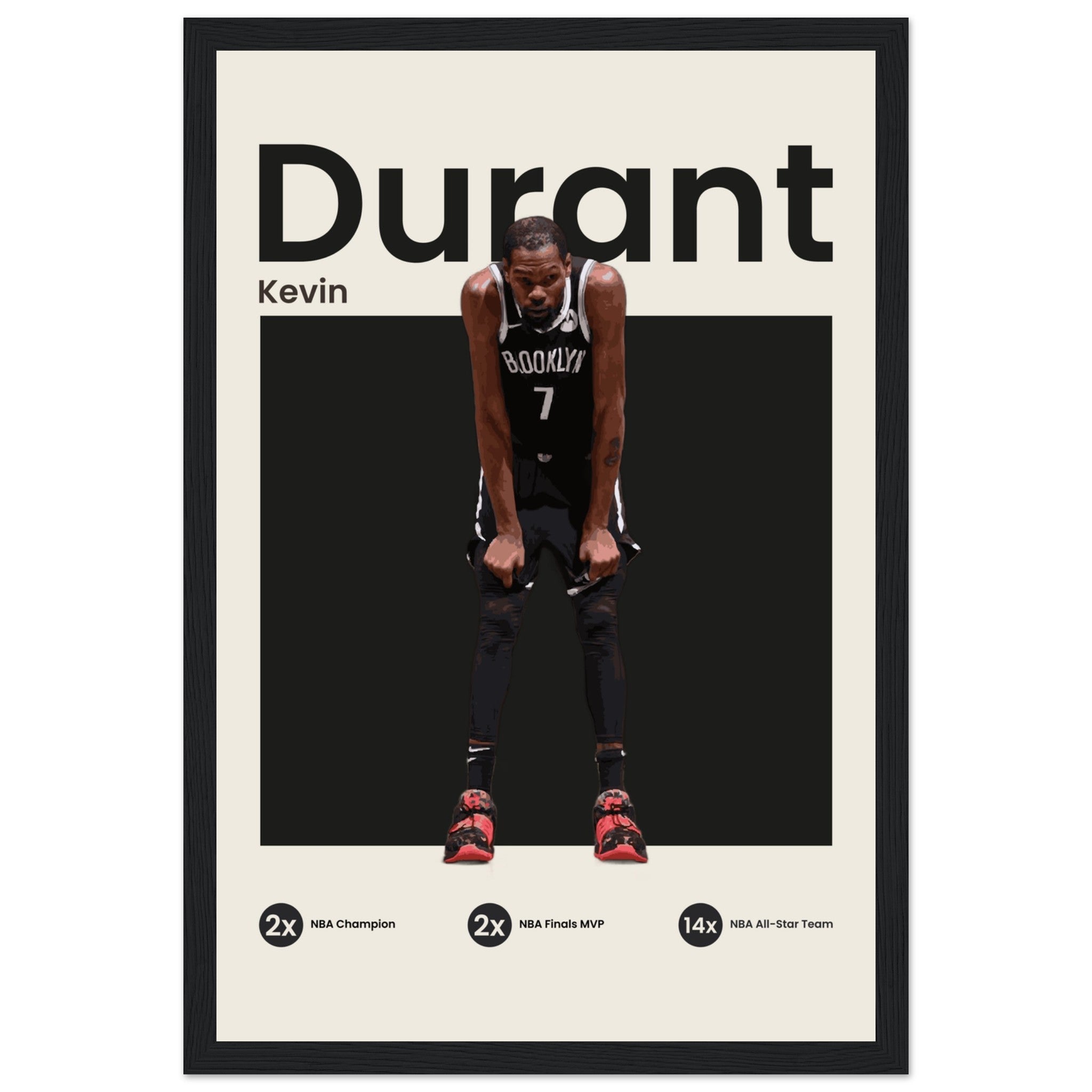 Kevin Durant - Nets - OverPrints