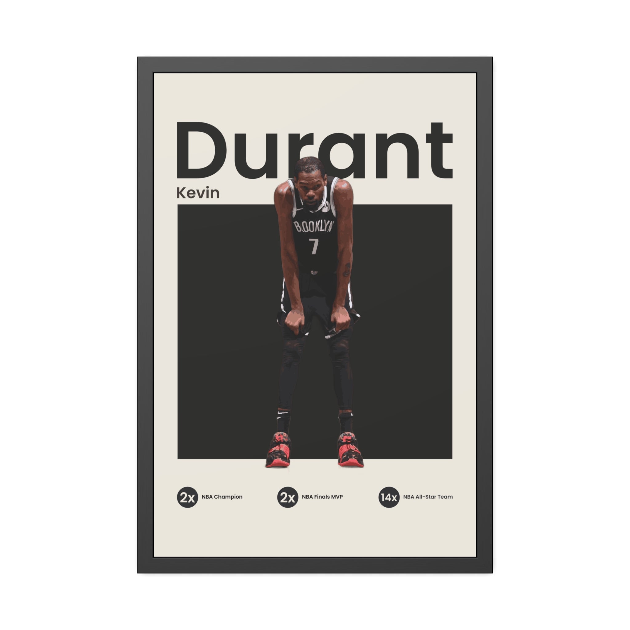 Kevin Durant - Nets - OverPrints