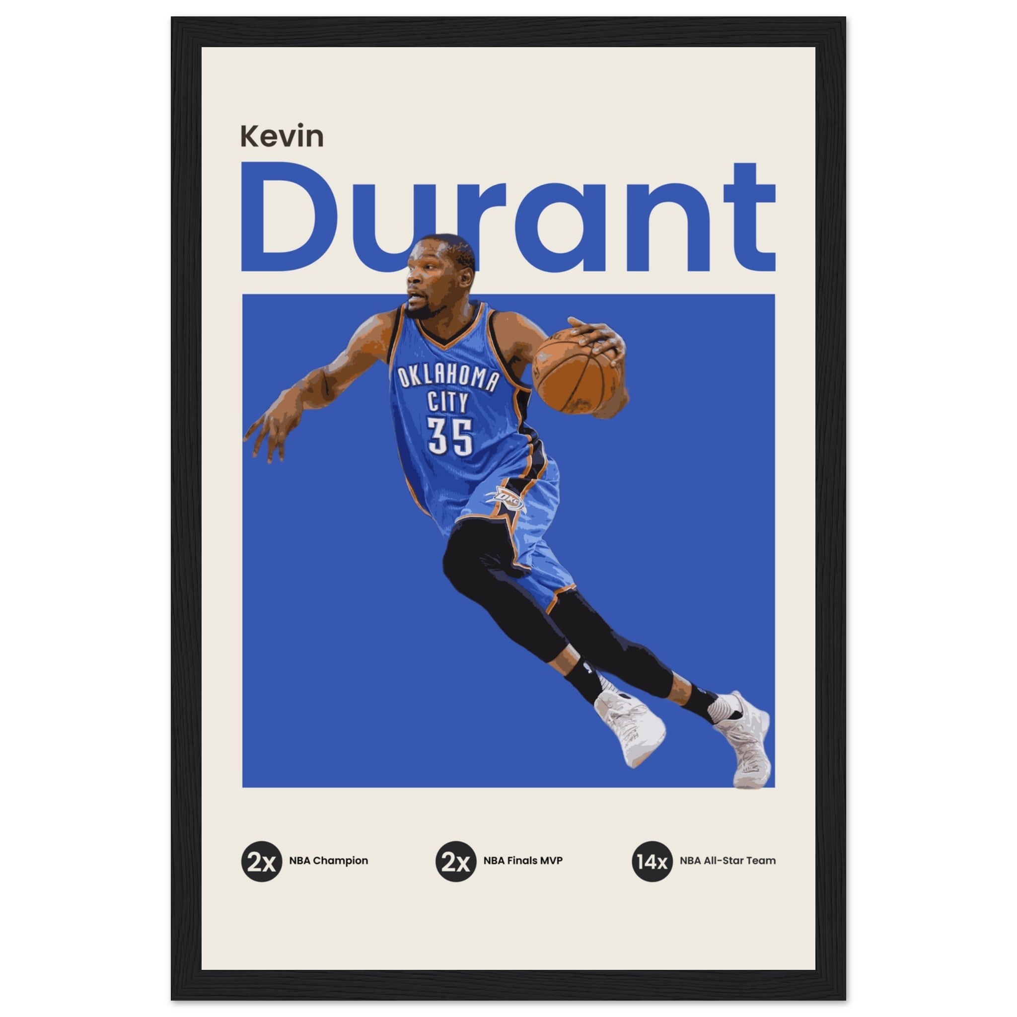 Kevin Durant - OKC - OverPrints