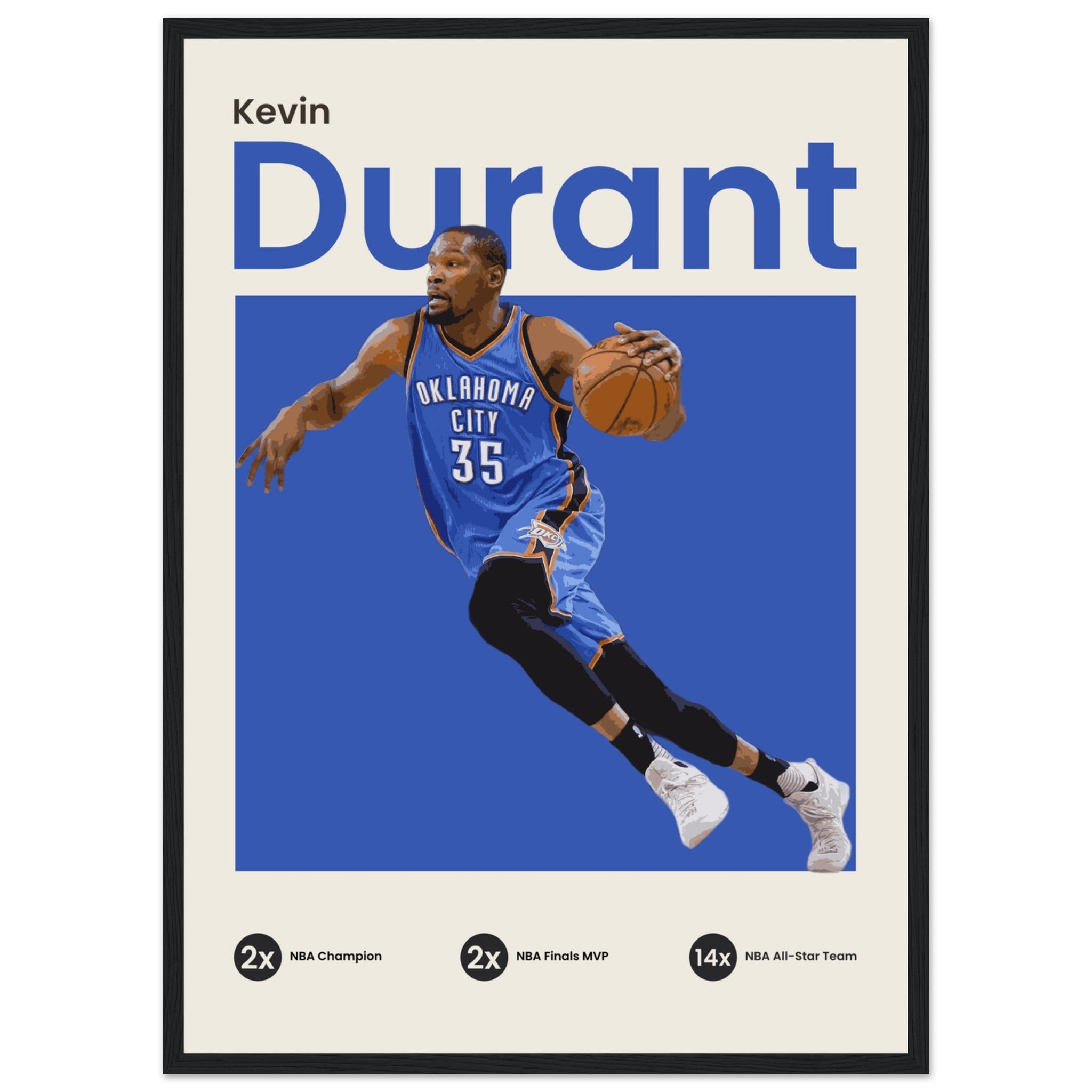 Kevin Durant - OKC - OverPrints