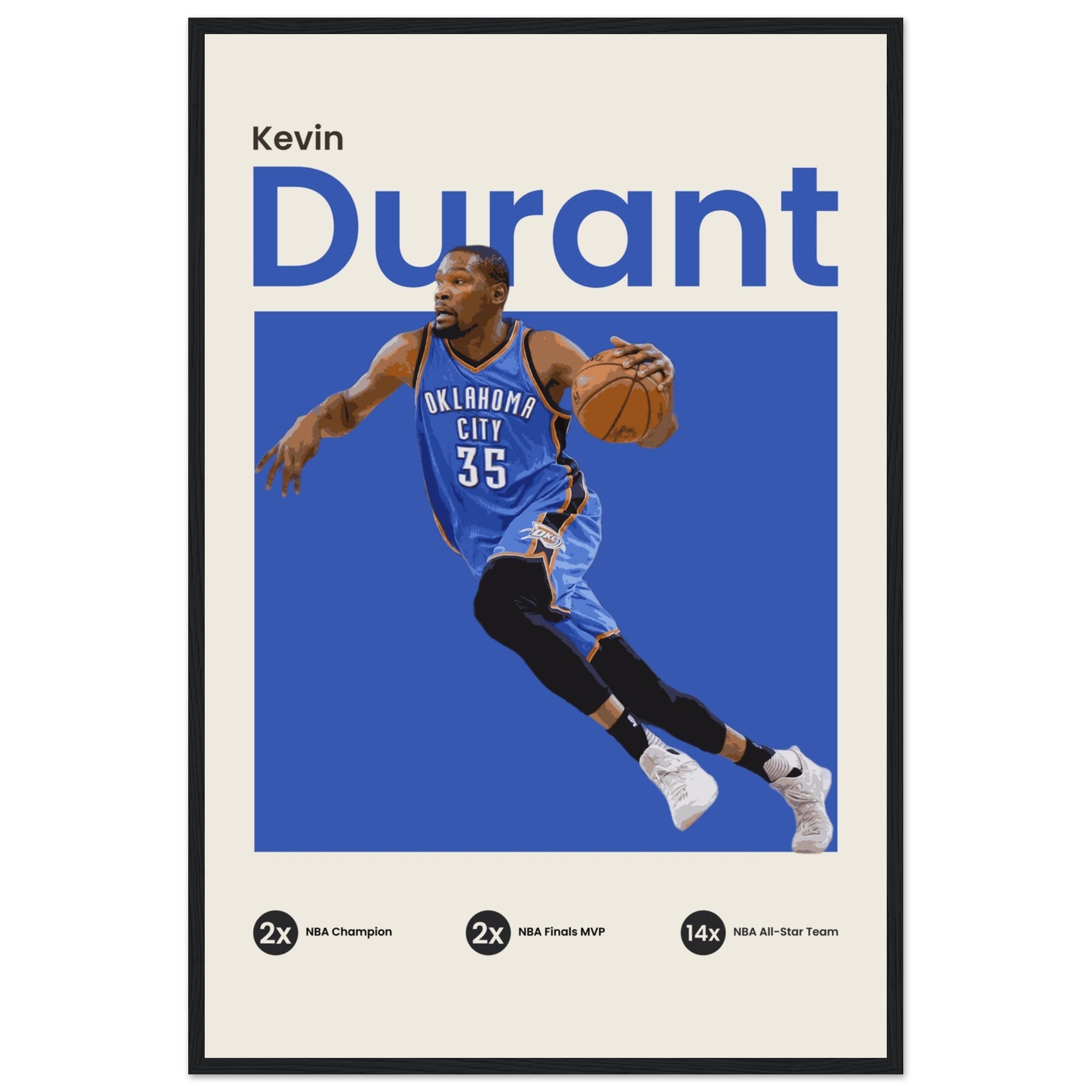 Kevin Durant - OKC - OverPrints