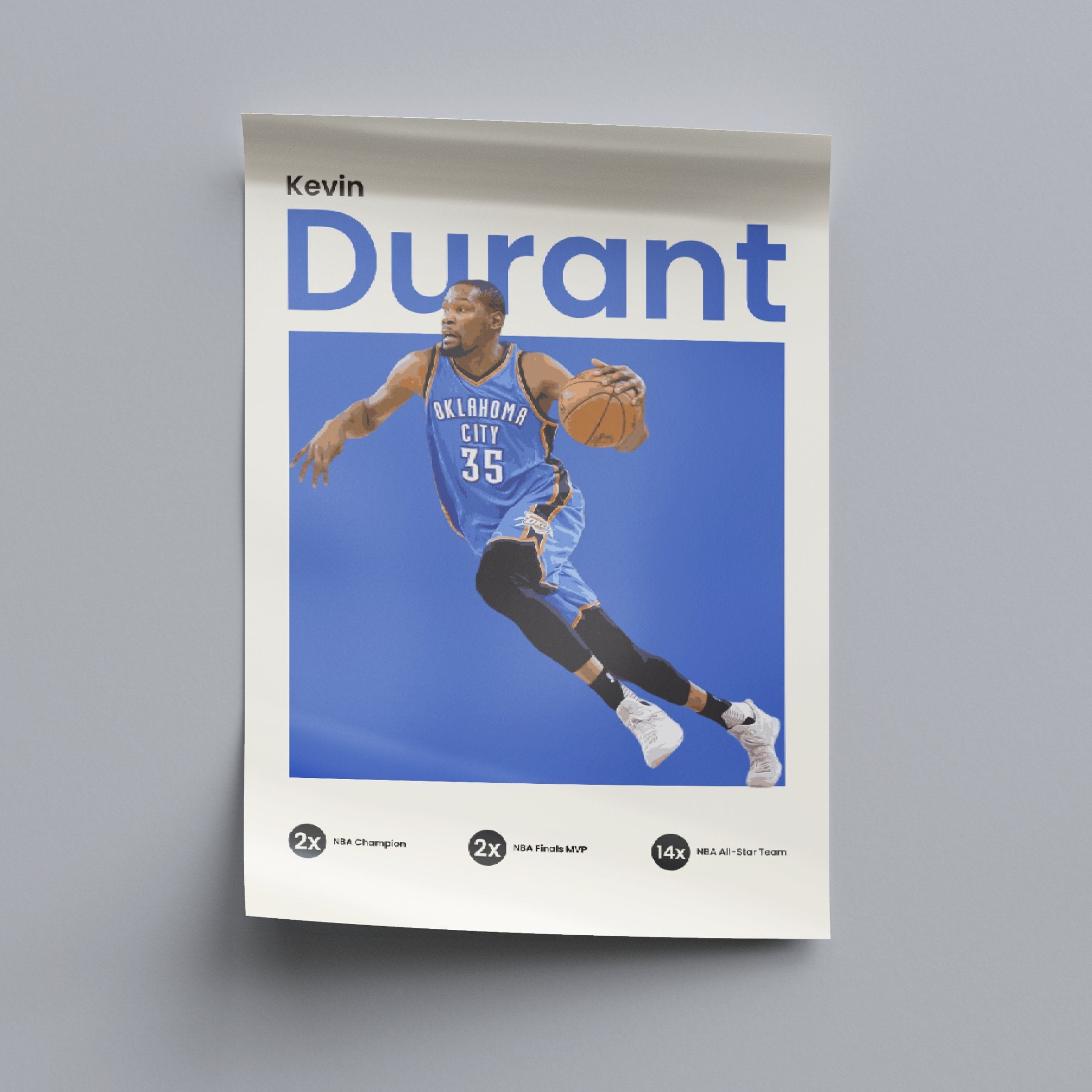 Kevin Durant - OKC - OverPrints